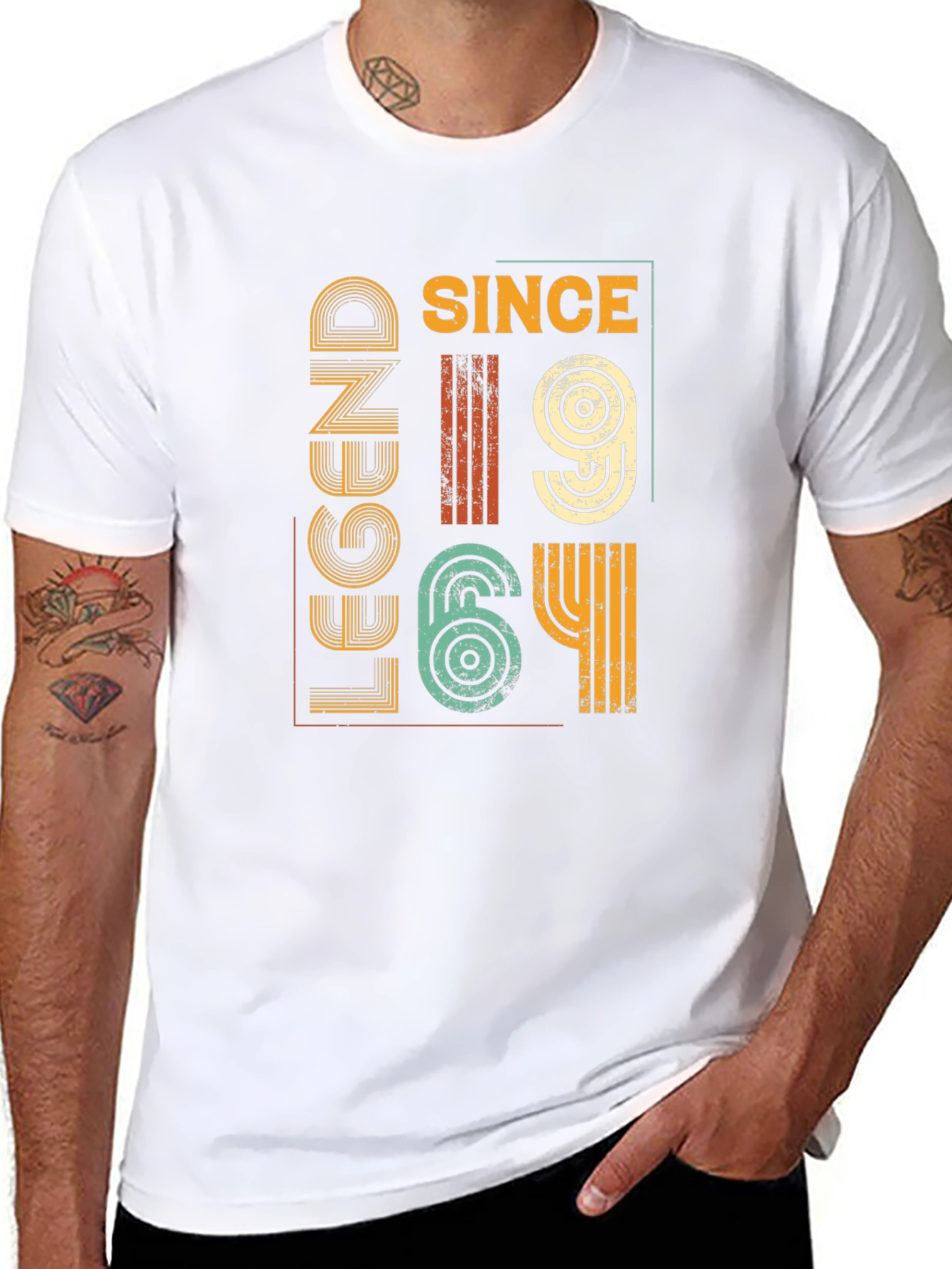 Legend Since 1964 T-Shirt - Retro Birthday Tee
