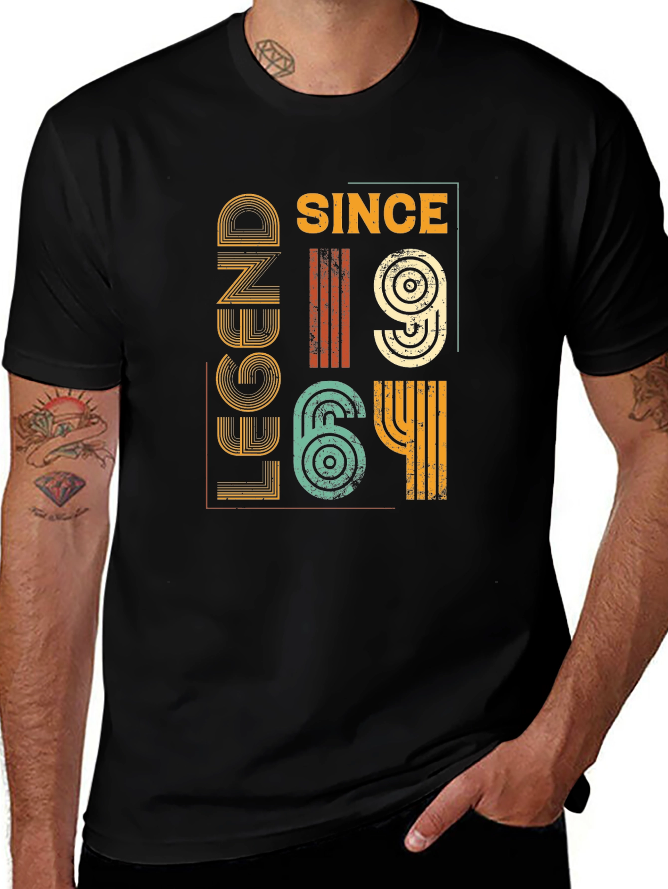 Legend Since 1964 T-Shirt - Retro Birthday Tee