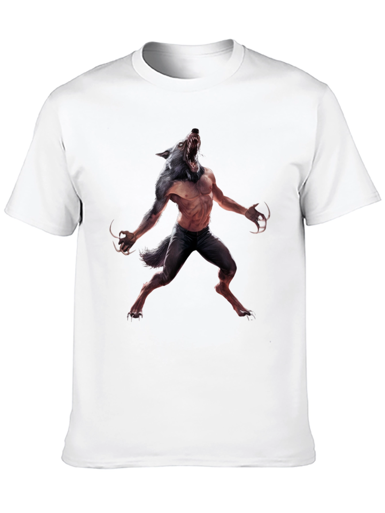 Werewolf Graphic Tee - Black
