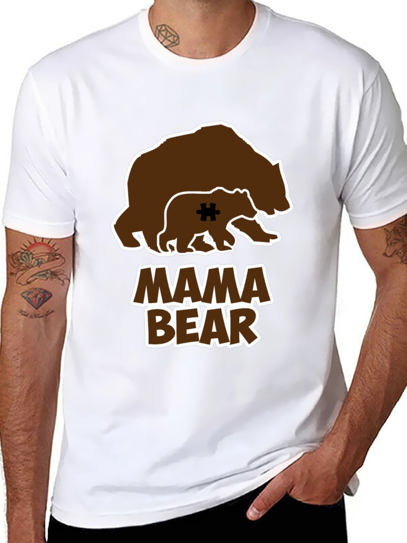 Mama Bear T-Shirt: Cute Mothers Day Gift