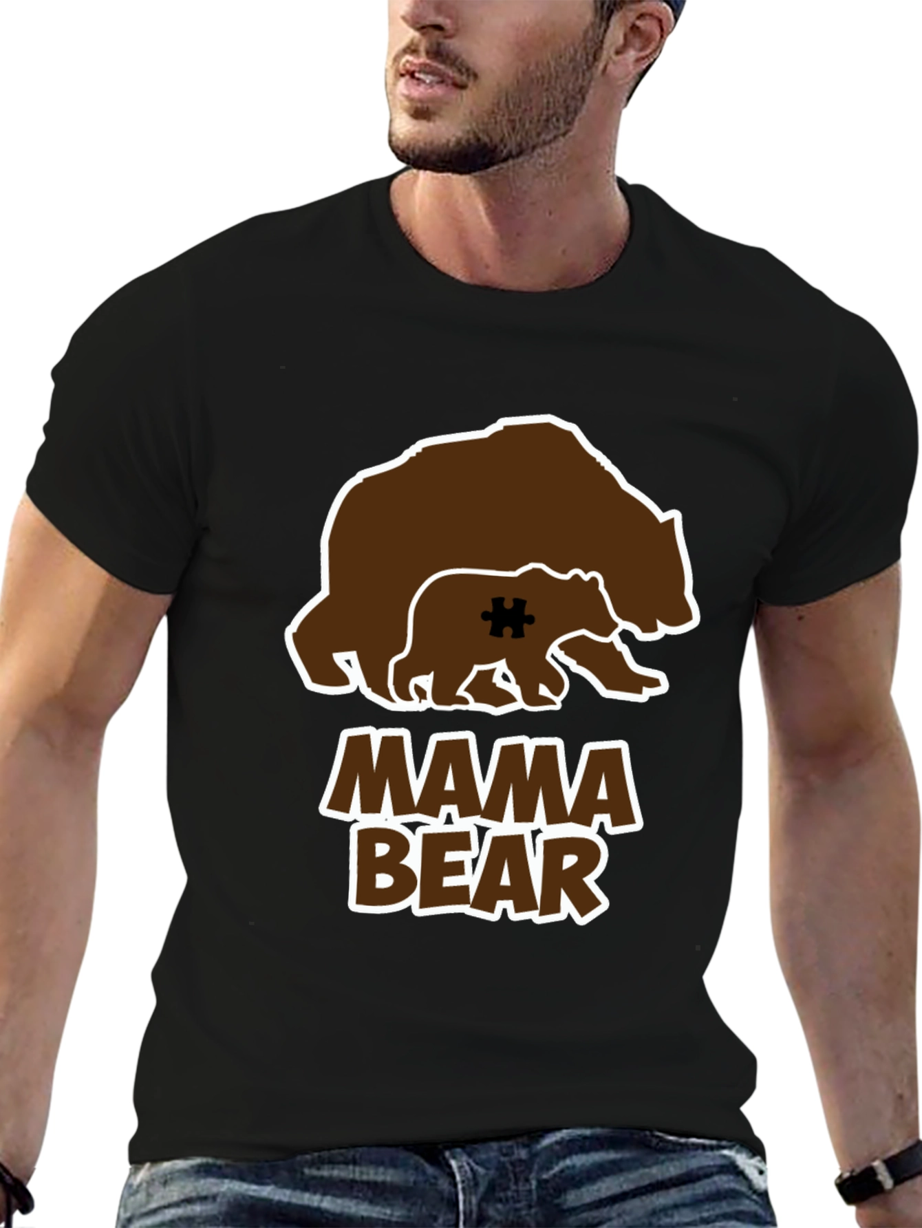 Mama Bear T-Shirt: Cute Mothers Day Gift