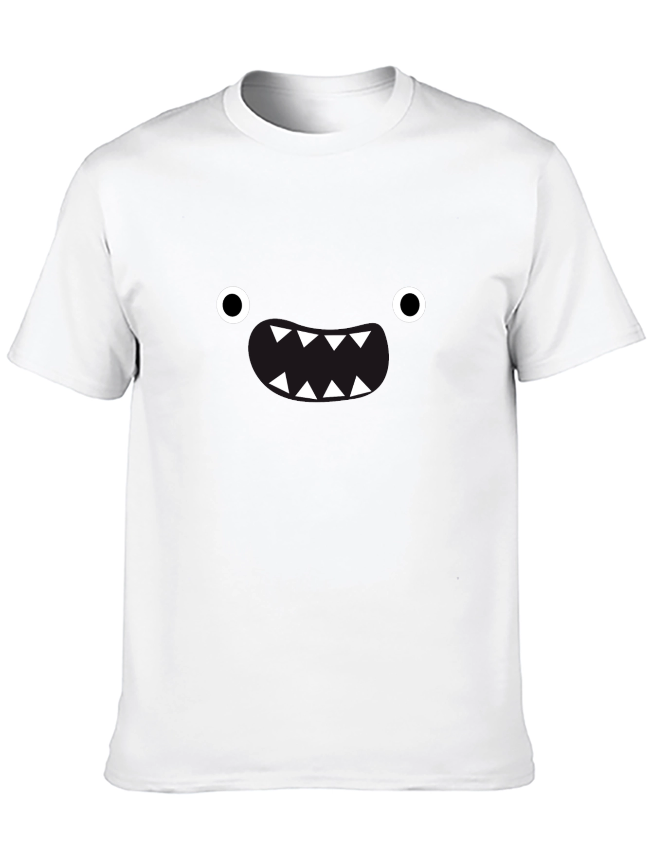 Monster Grin Graphic Black T-Shirt