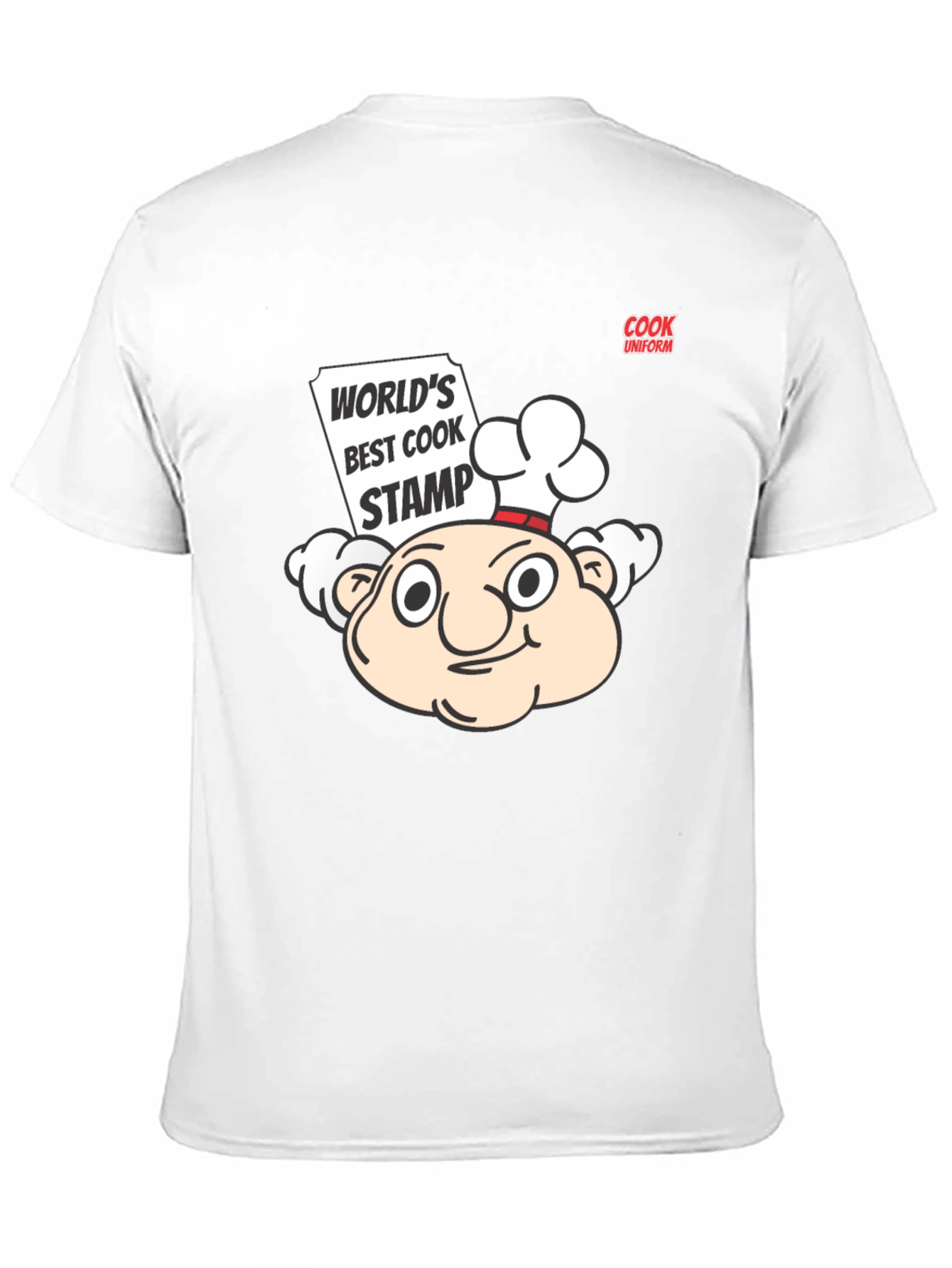 Worlds Best Cook Stamp Graphic Tee