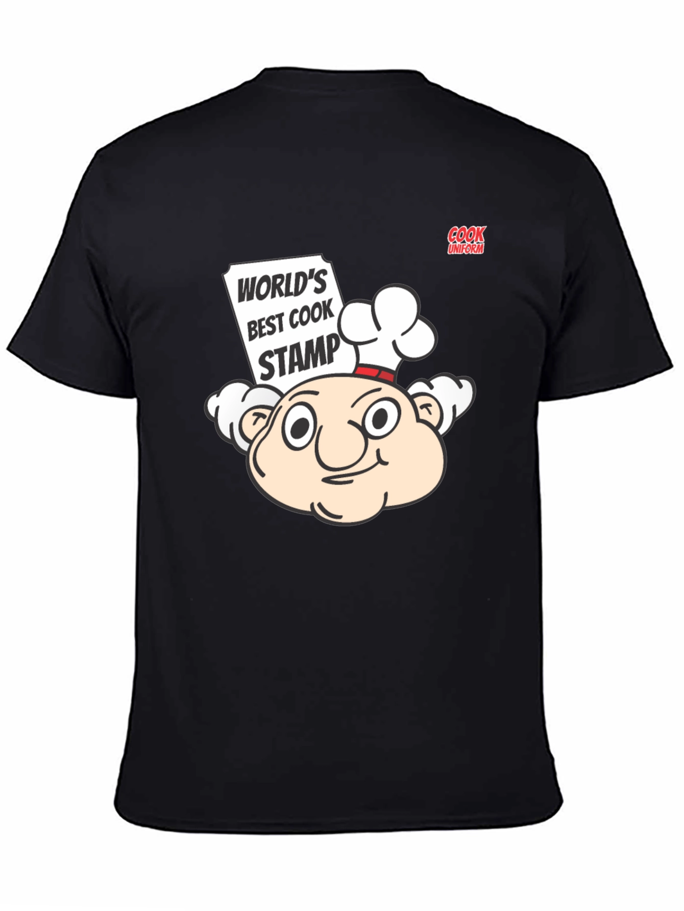 Worlds Best Cook Stamp Graphic Tee