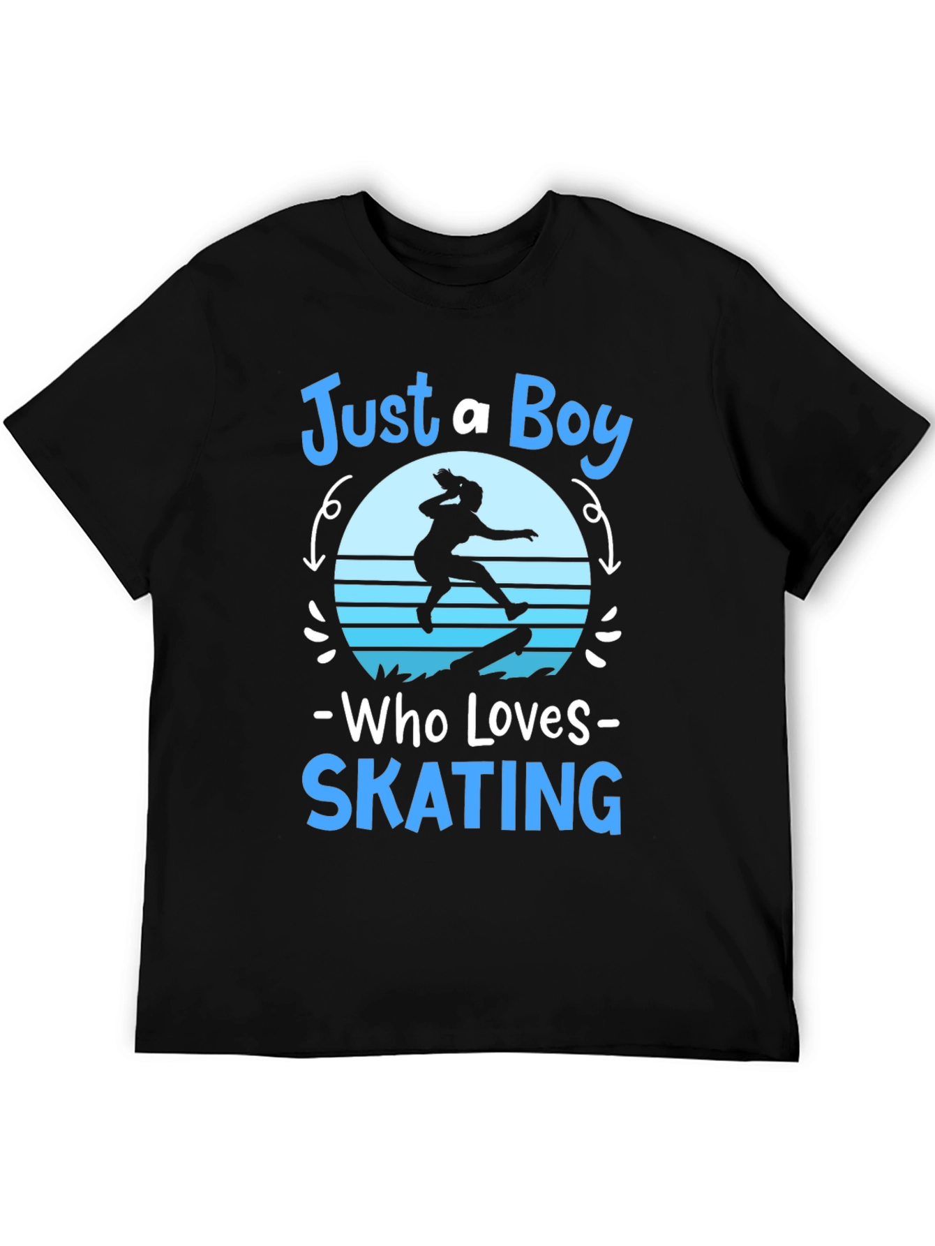 Just a Boy Who Loves Skating T-Shirt
