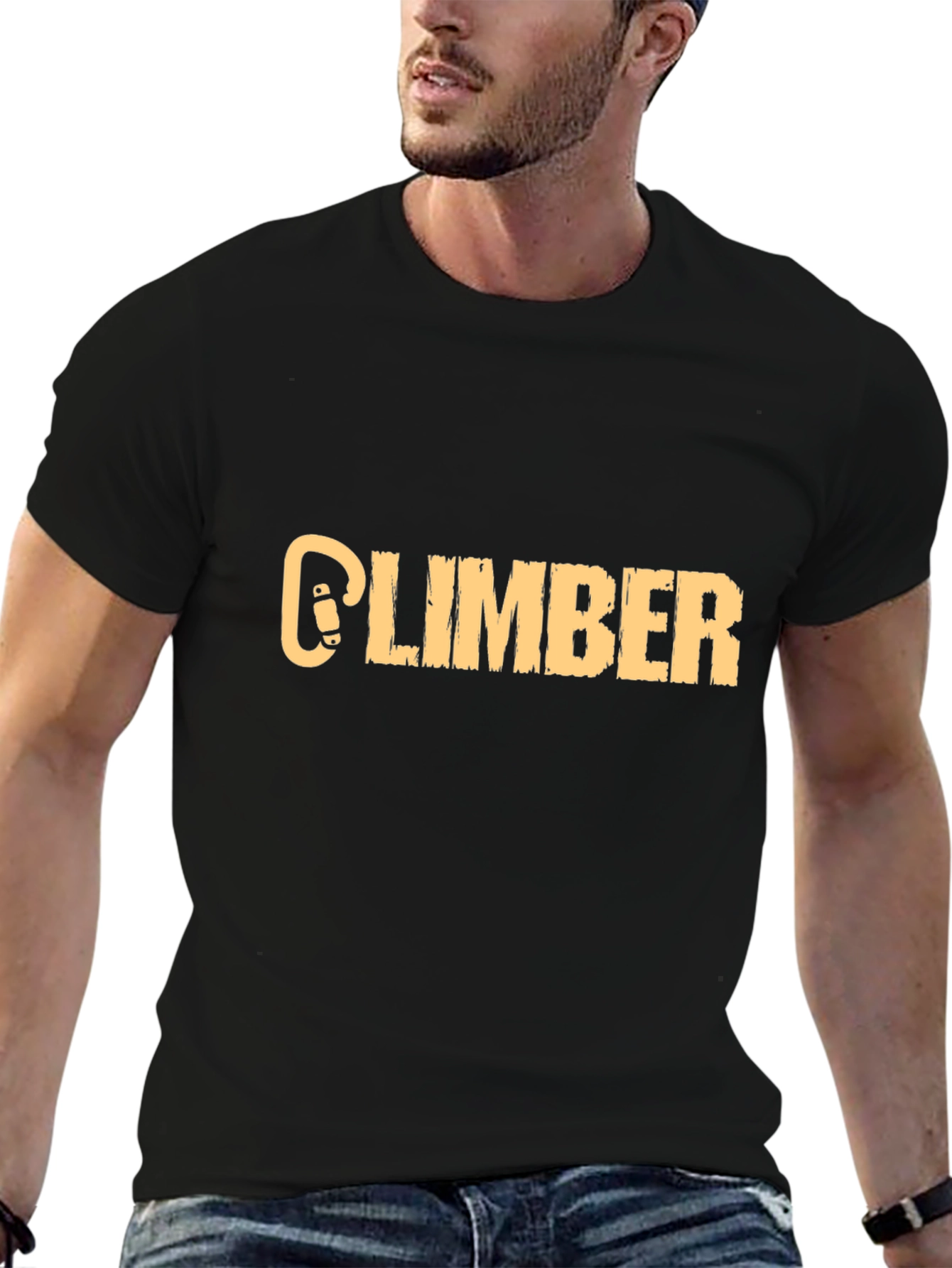 Climber Graphic Tee - Rock Climbing Enthusiast