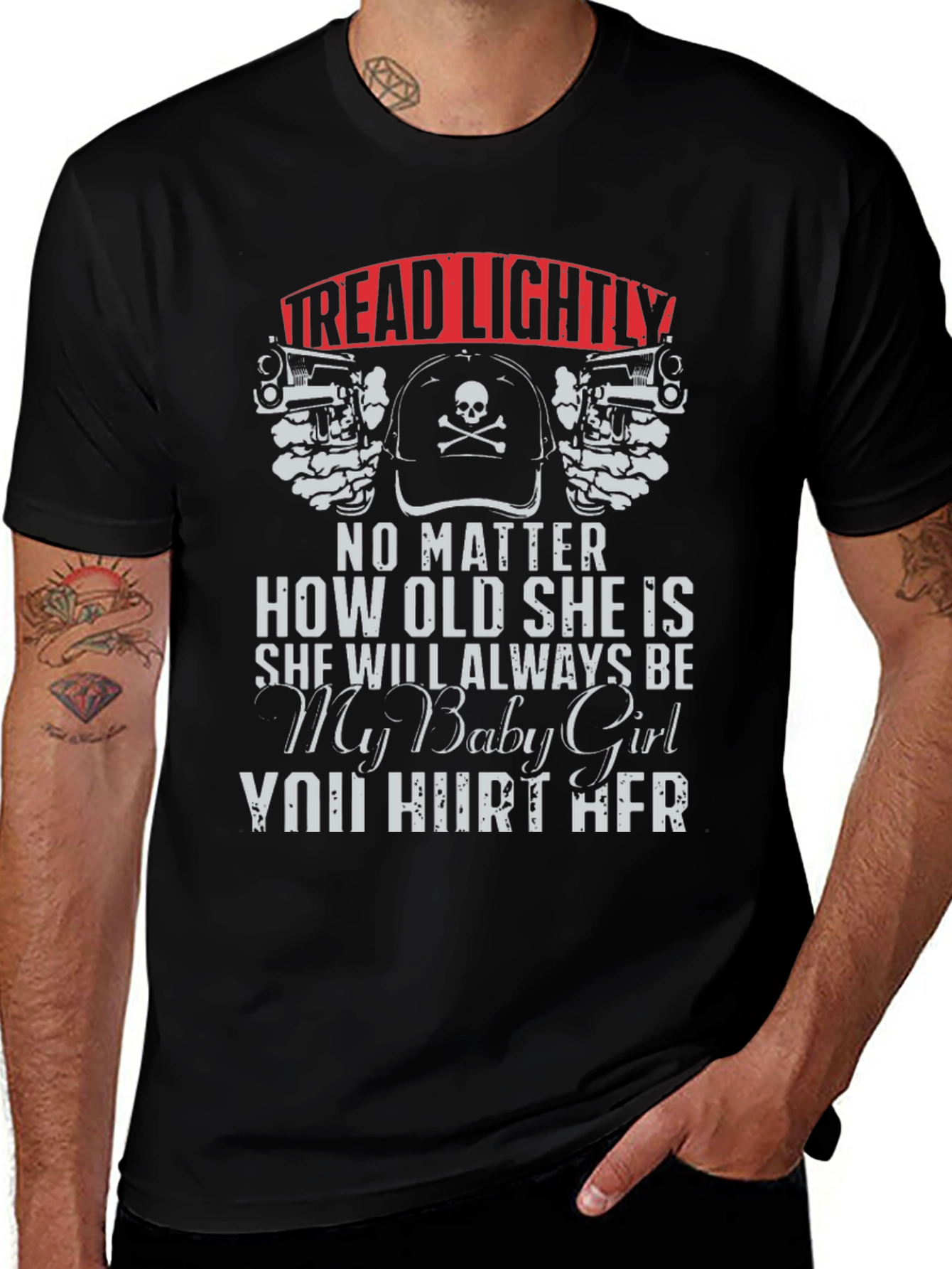 Tread Lightly Baby Girl Tee