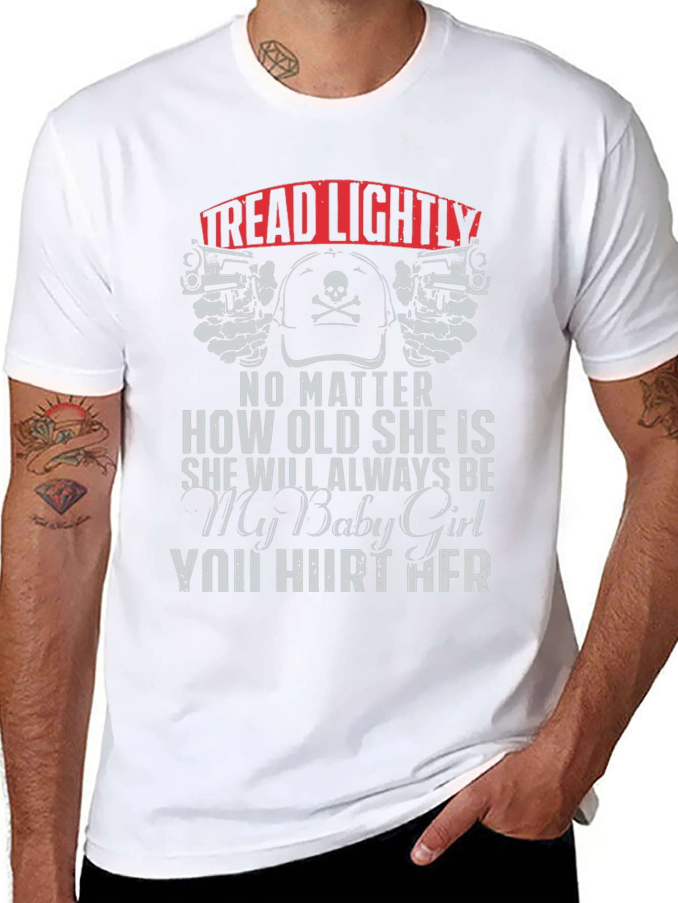 Tread Lightly Baby Girl Tee