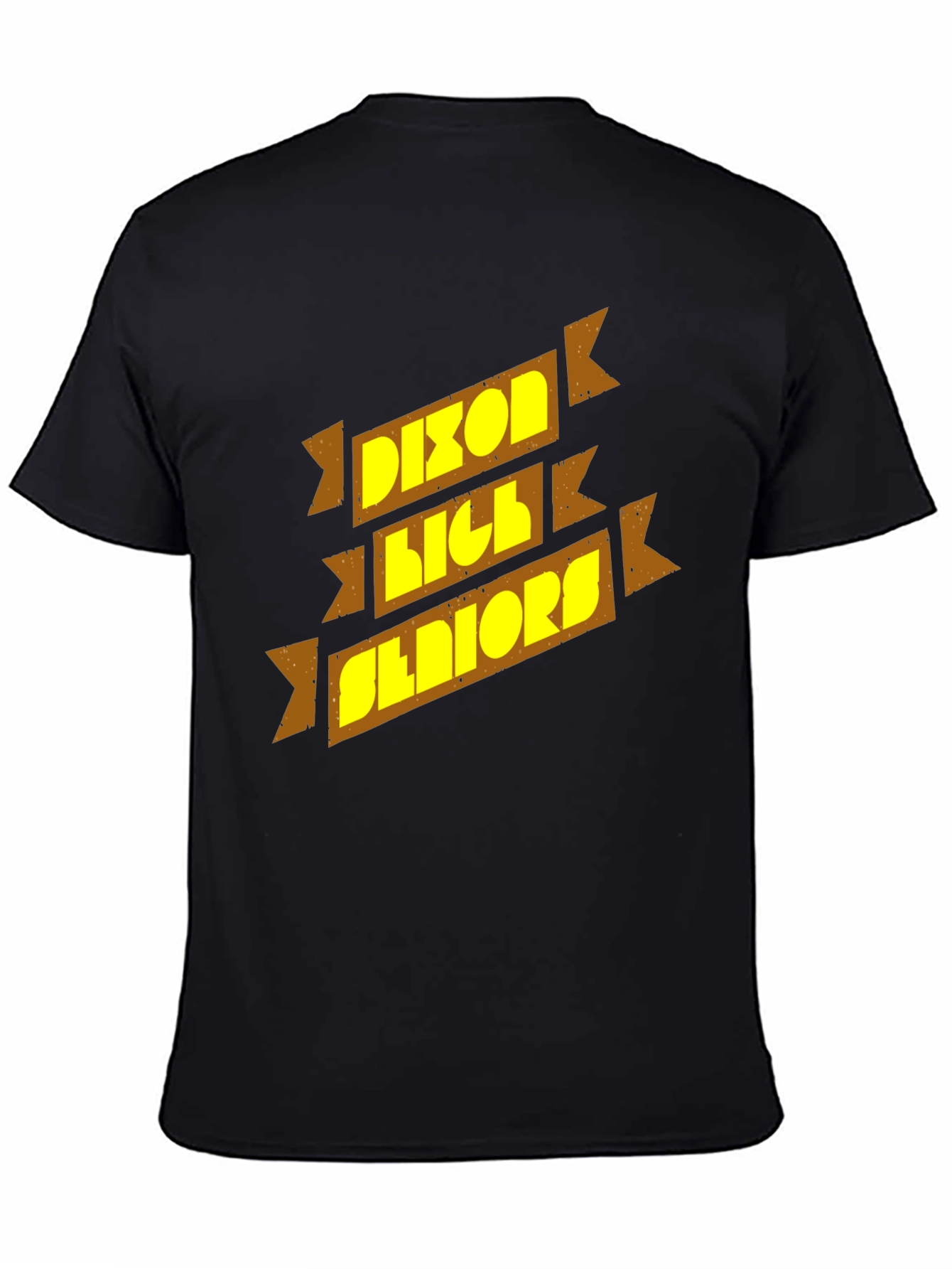 Dixon High Seniors Black T-Shirt