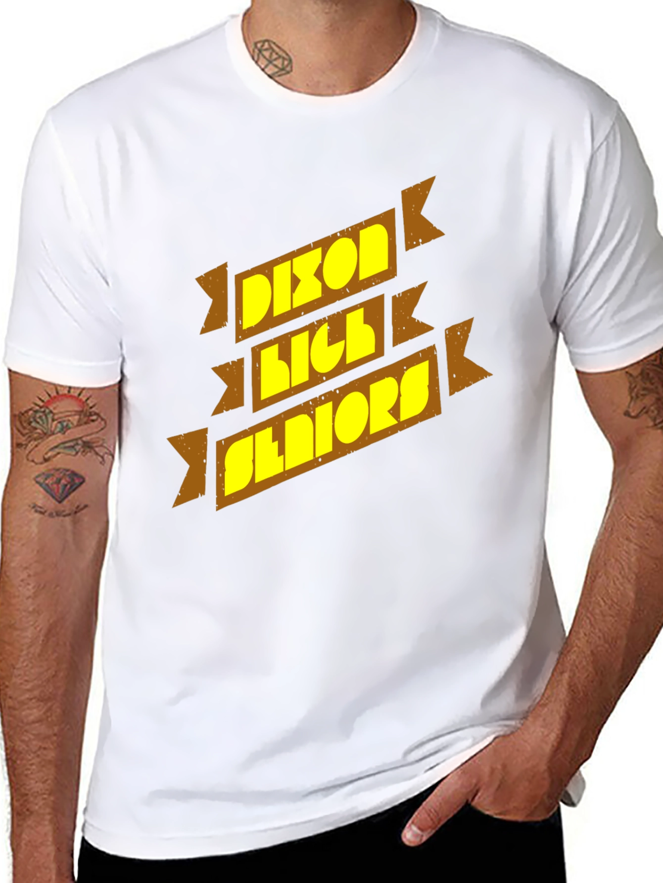 Dixon High Seniors Black T-Shirt
