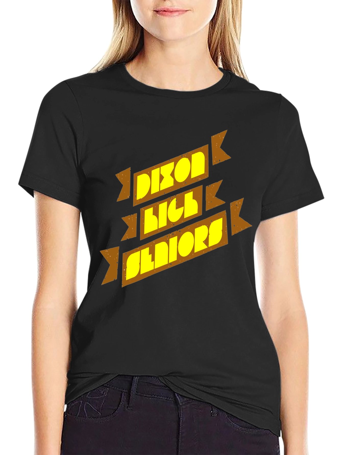 Dixon High Seniors Black T-Shirt
