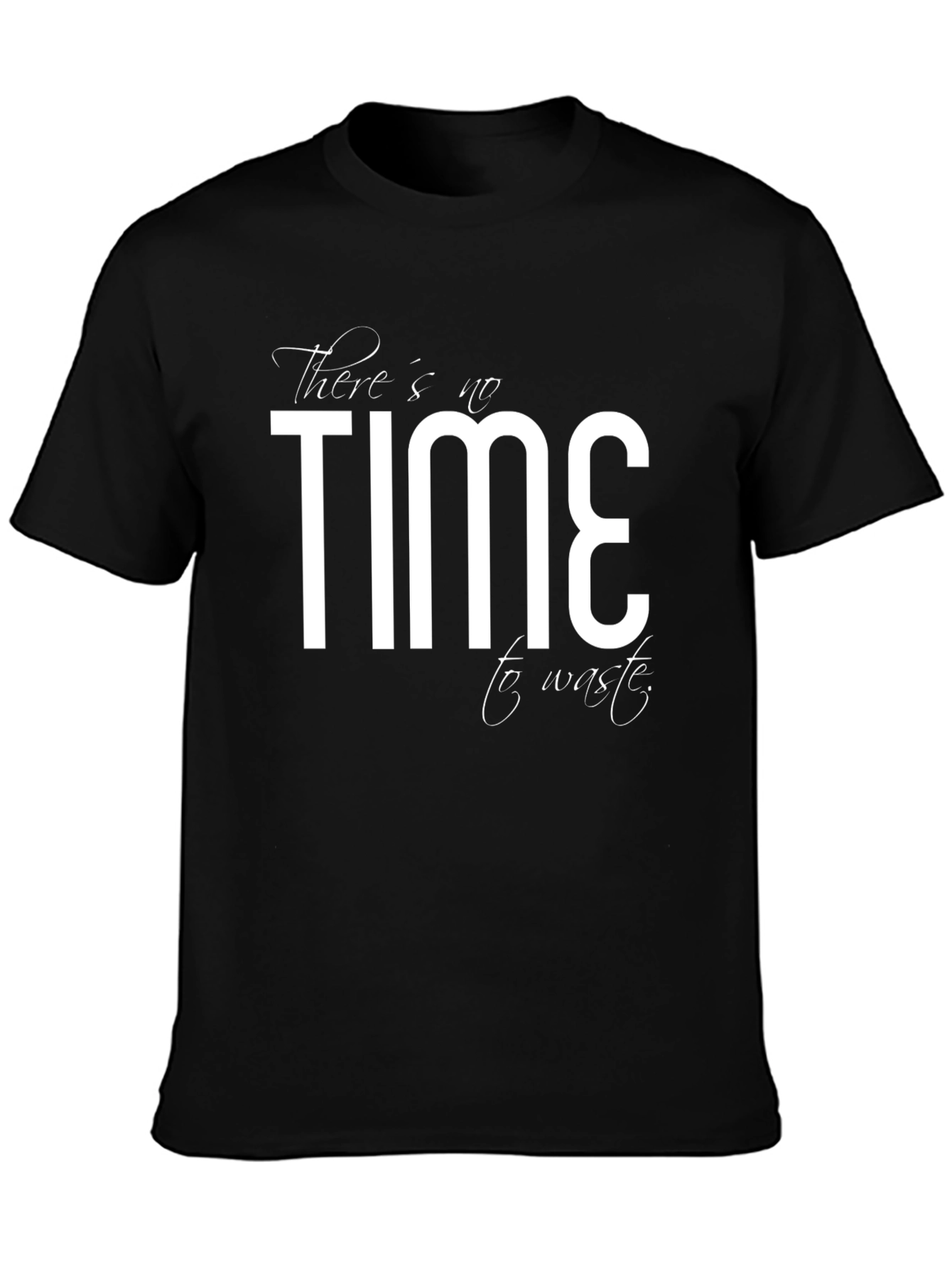 Time to Waste Graphic Print Tee