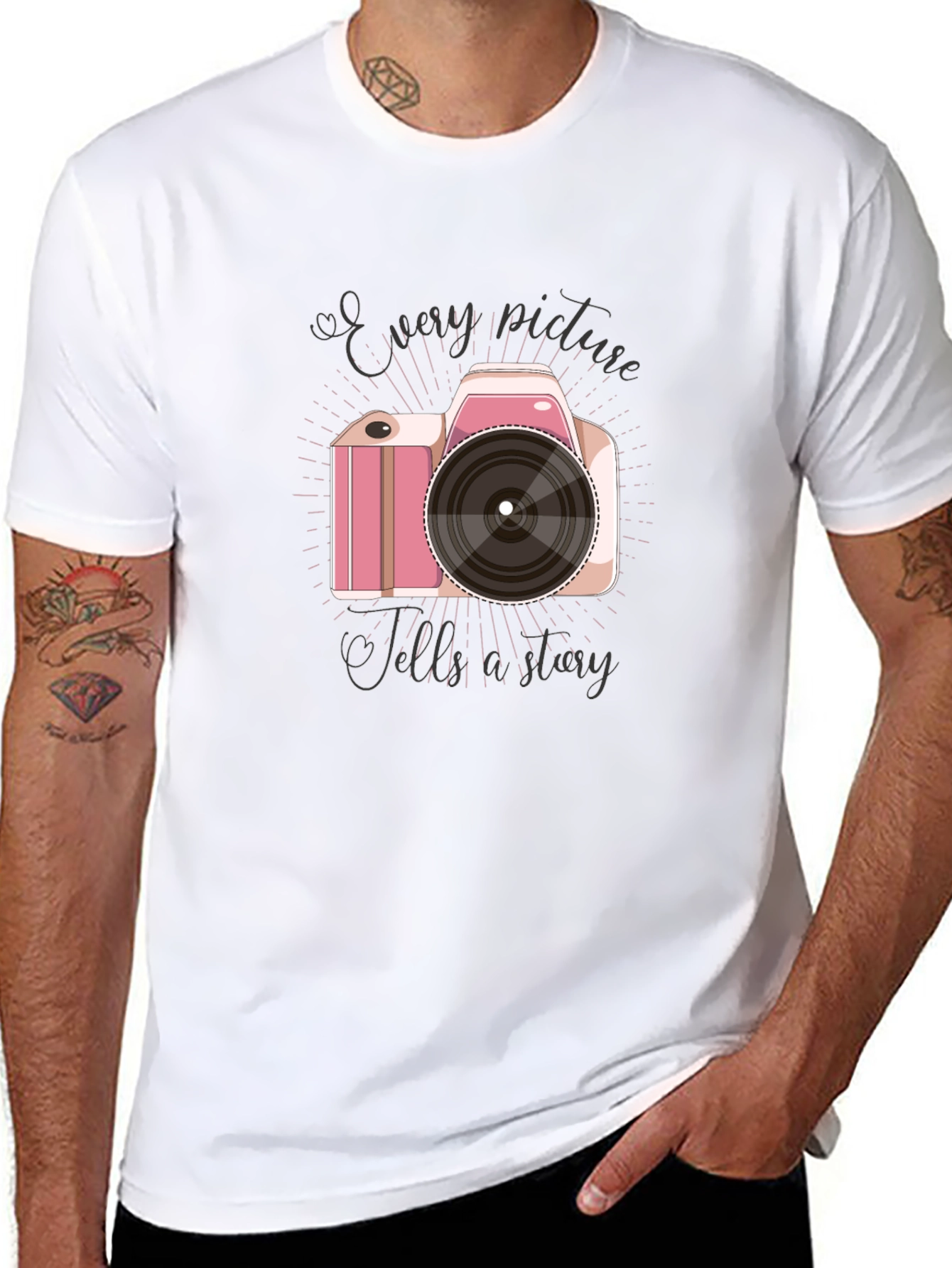 Camera Graphic T-Shirt