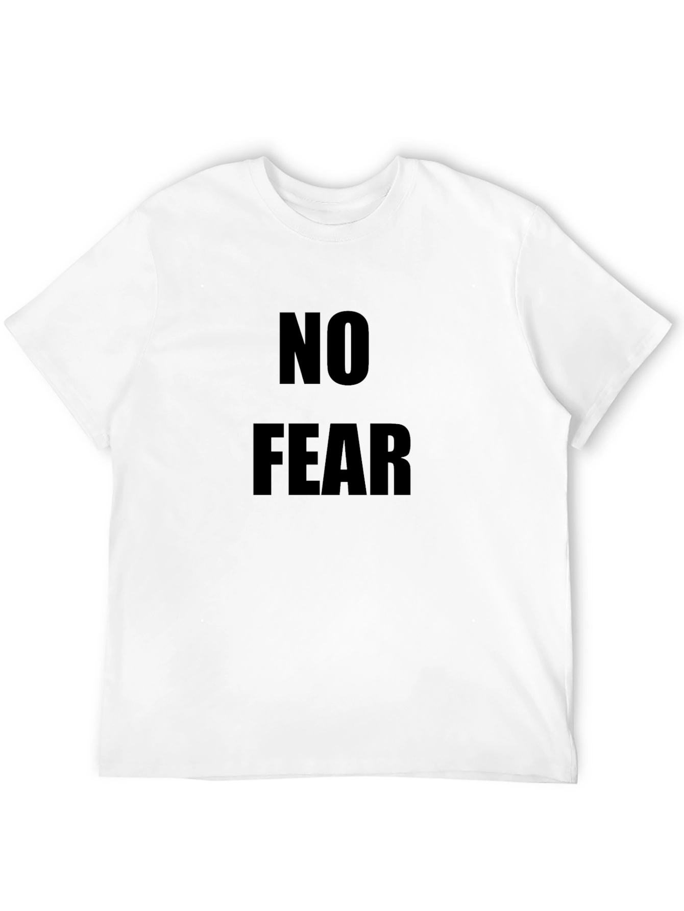 No Fear Black Graphic T-Shirt