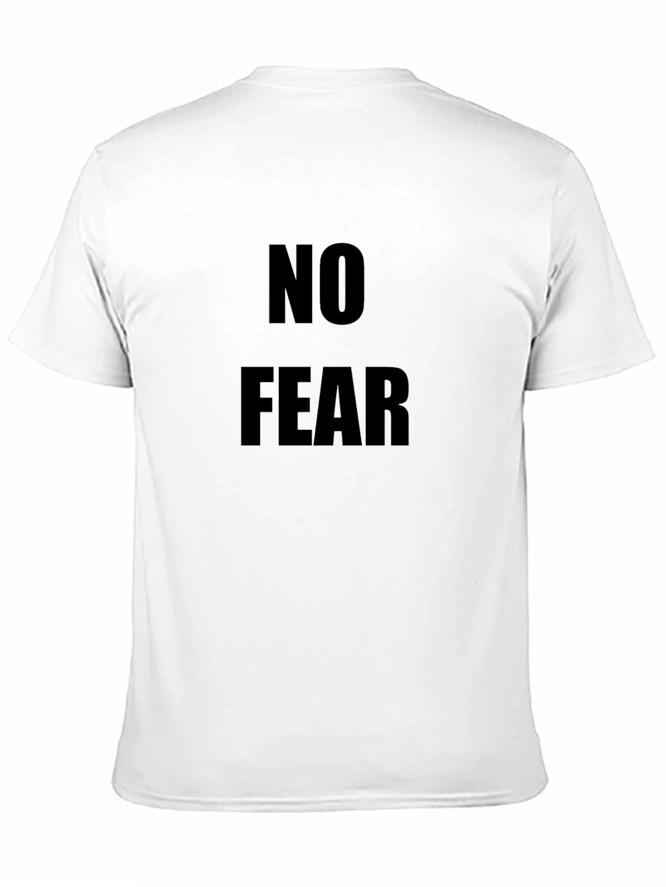 No Fear Black Graphic T-Shirt