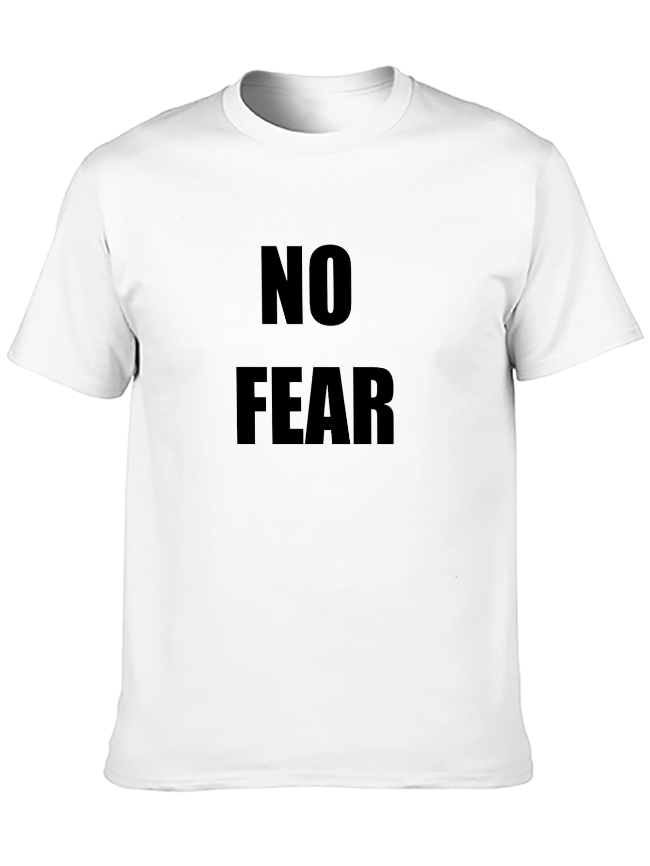 No Fear Black Graphic T-Shirt