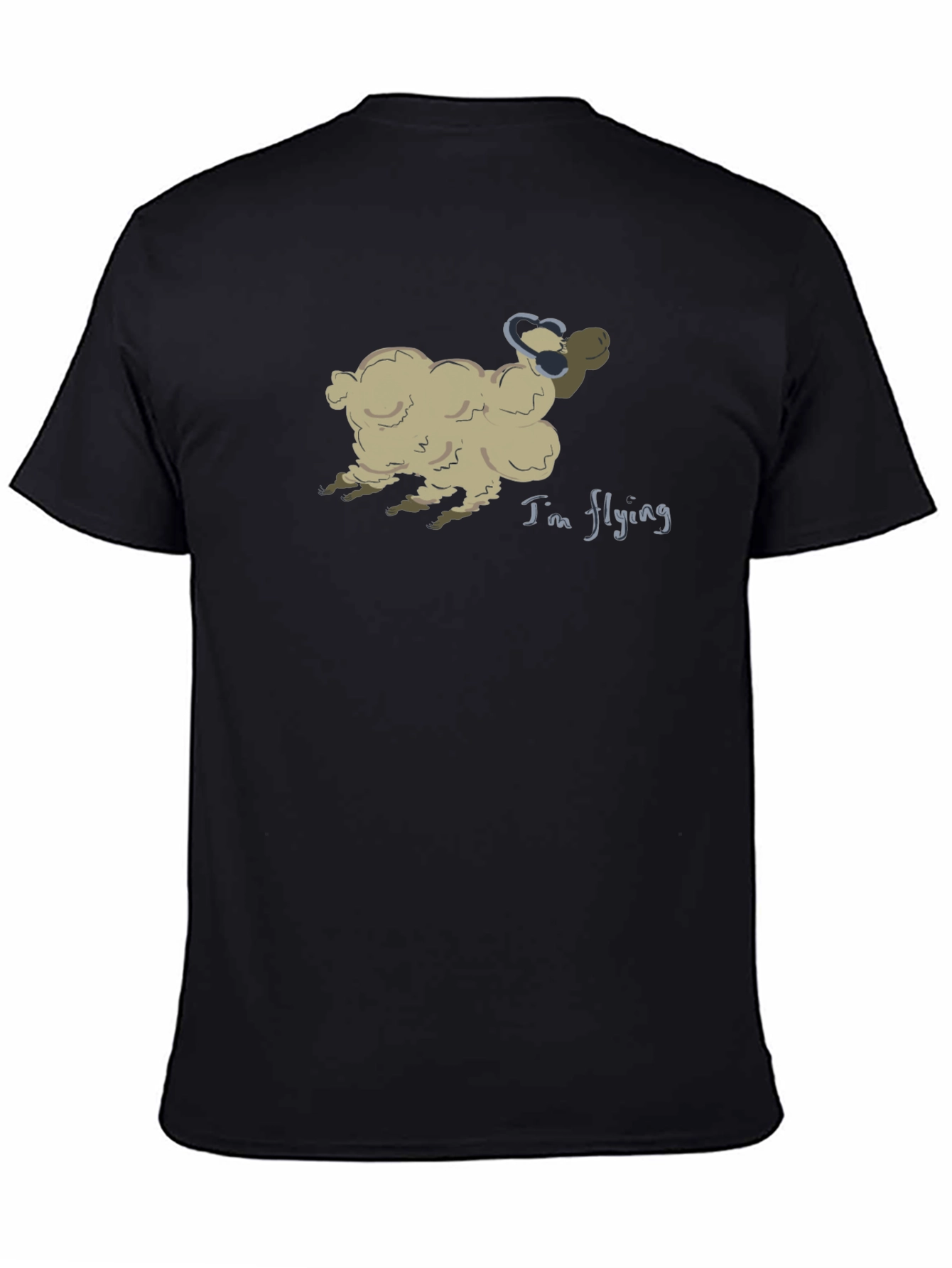Flying Sheep T-Shirt - Soft Cotton Tee