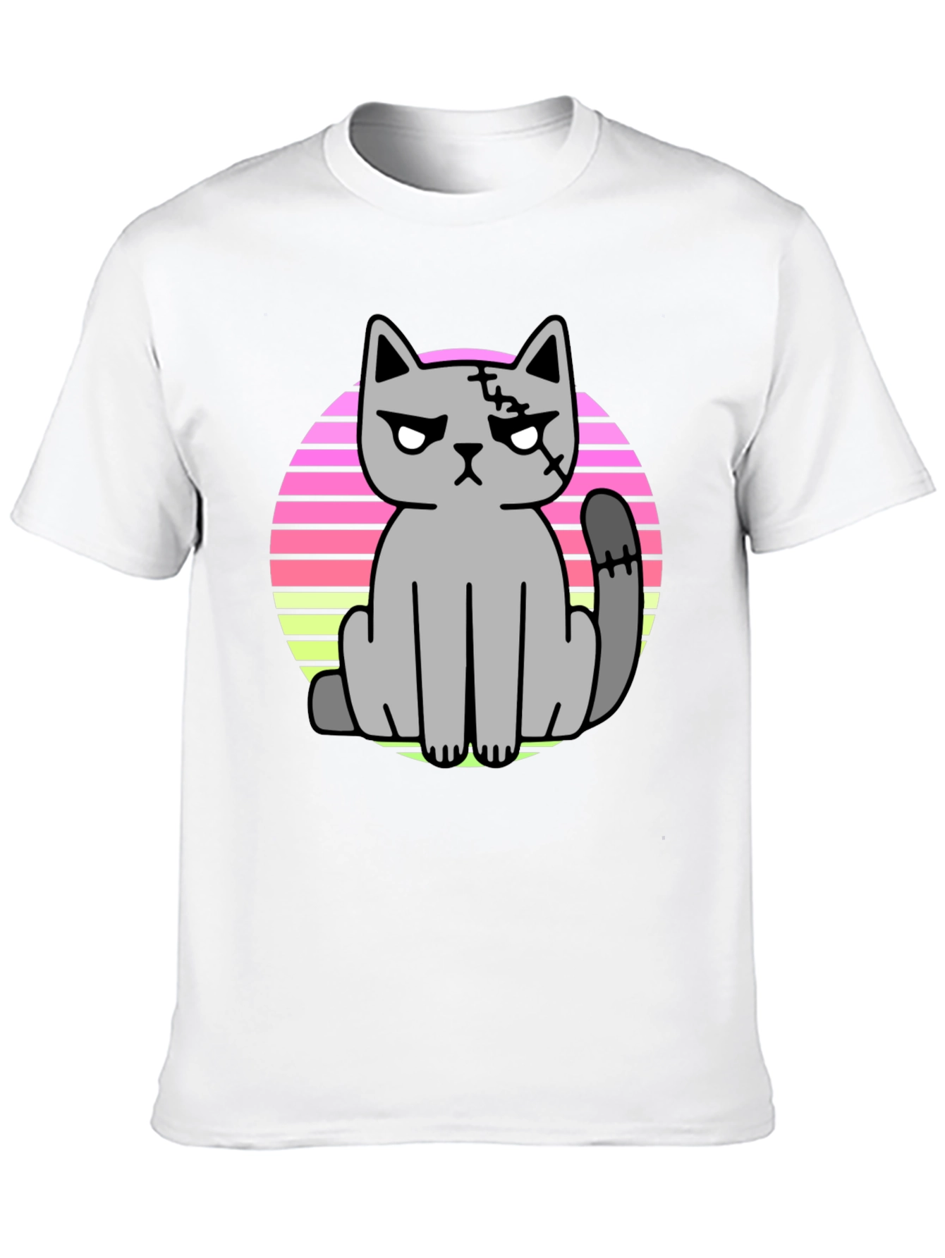 Grumpy Undead Cat T-Shirt