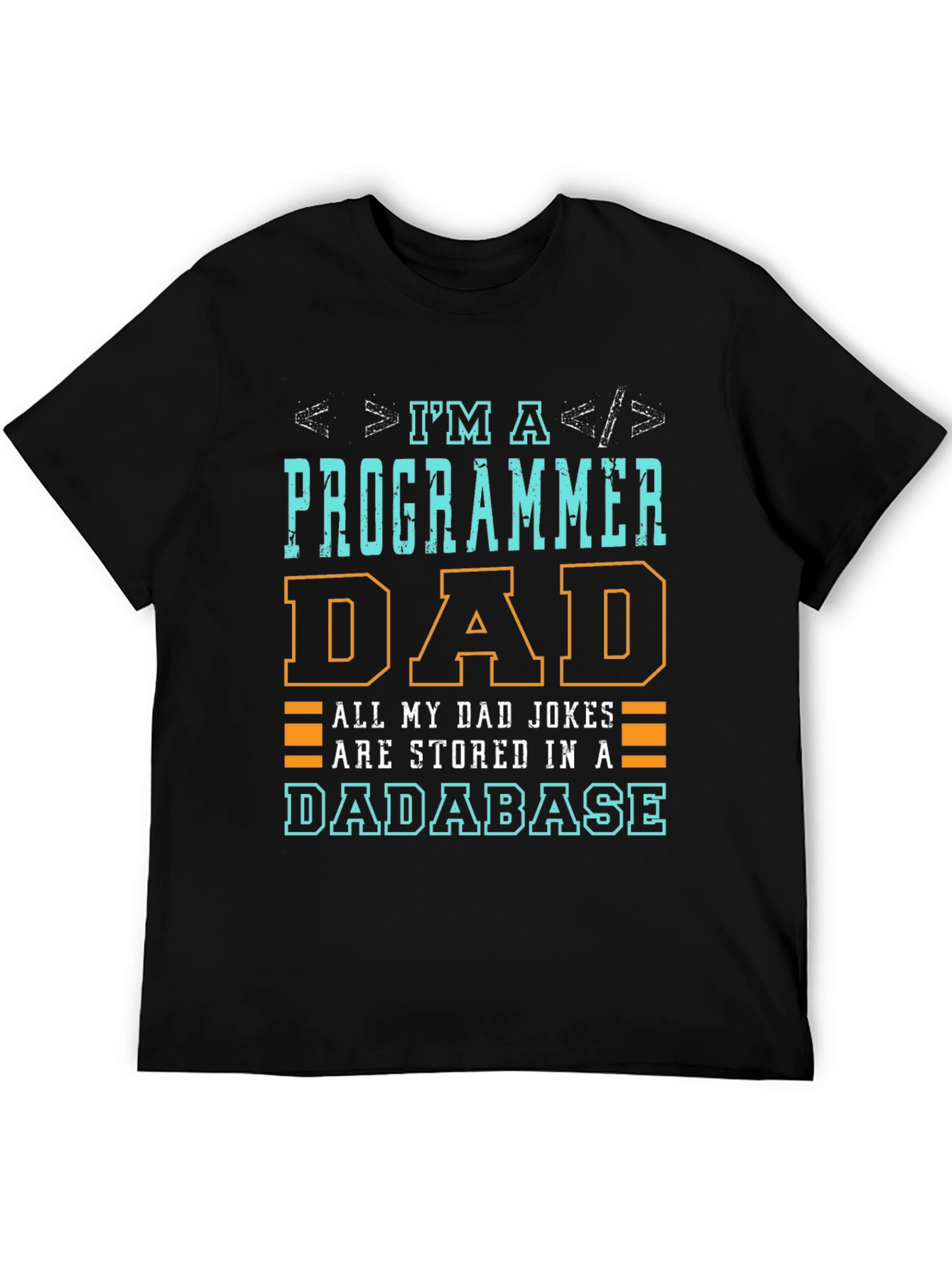 Programmer Dad T-Shirt - Dadabase Jokes Funny Coding Tee