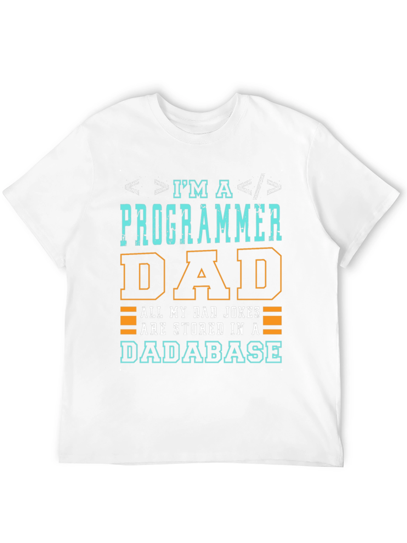 Programmer Dad T-Shirt - Dadabase Jokes Funny Coding Tee