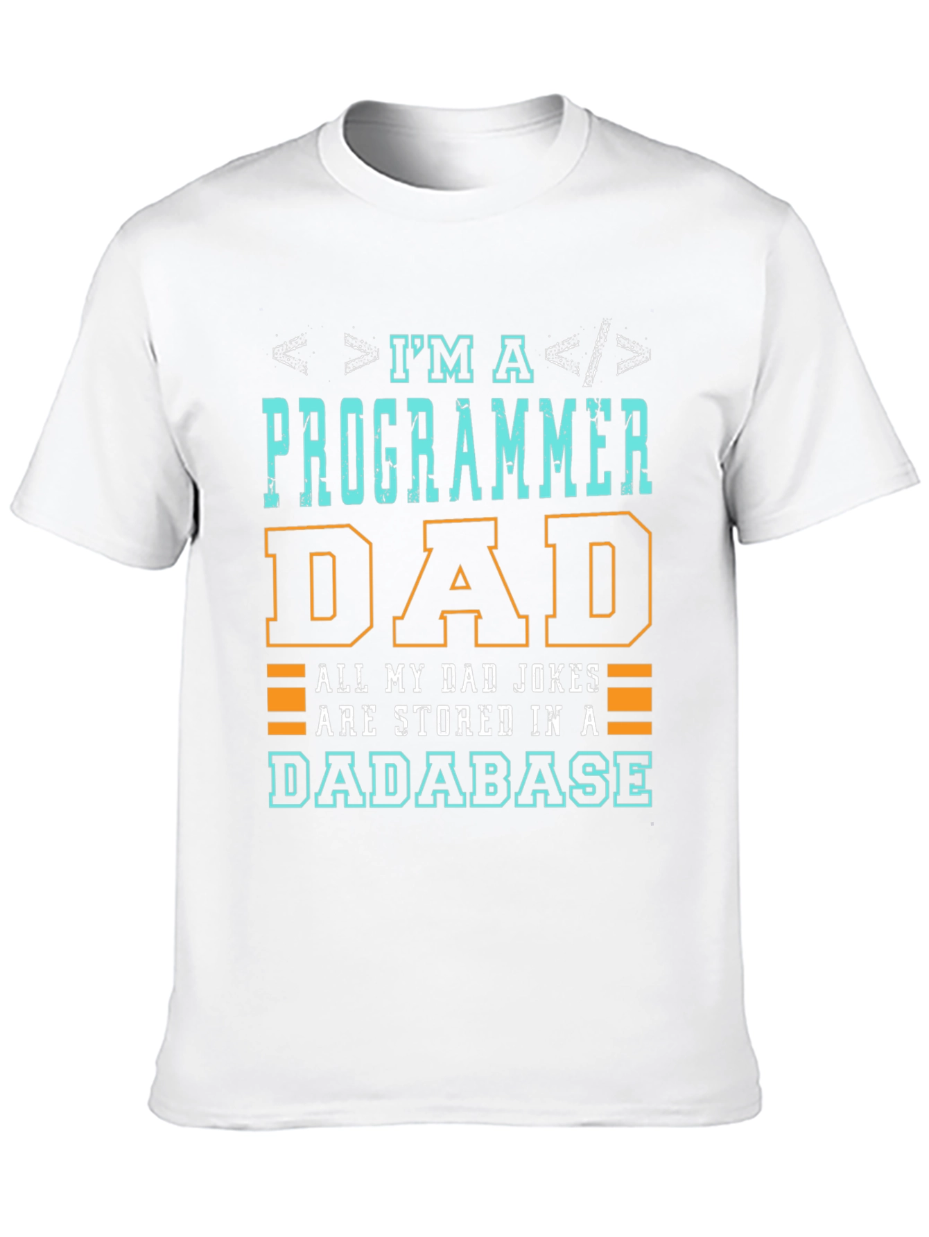Programmer Dad T-Shirt - Dadabase Jokes Funny Coding Tee