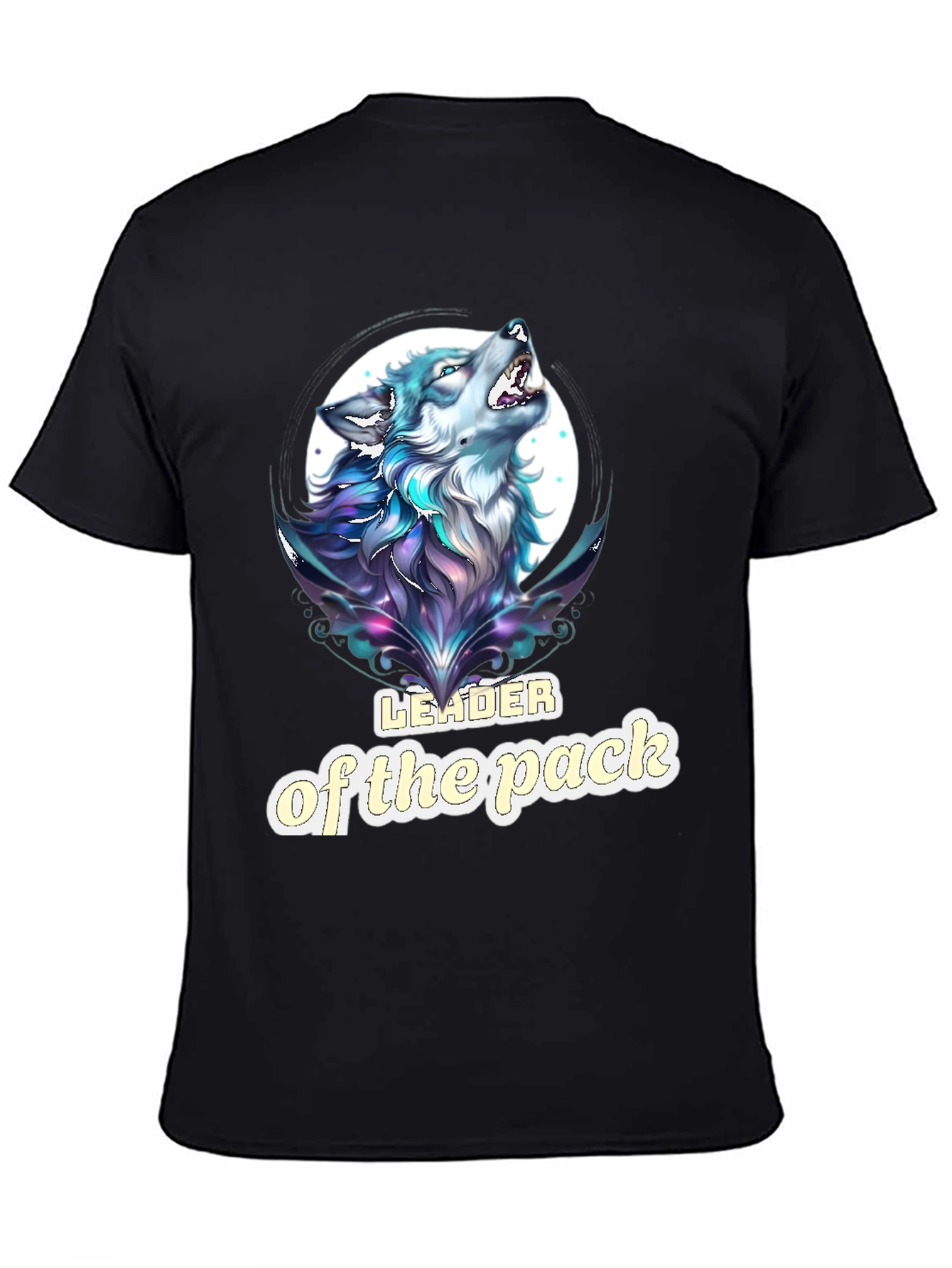 Leader of the Pack Wolf Graphic T-Shirt