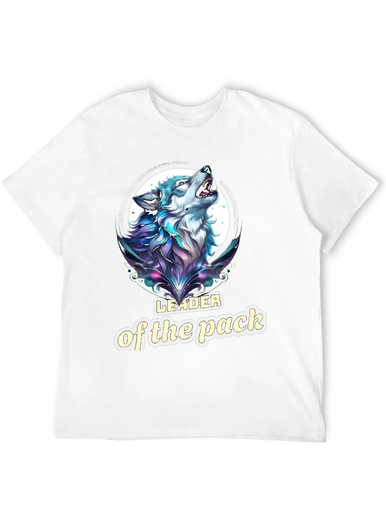 Leader of the Pack Wolf Graphic T-Shirt