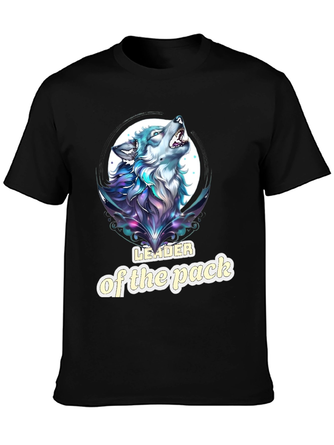 Leader of the Pack Wolf Graphic T-Shirt