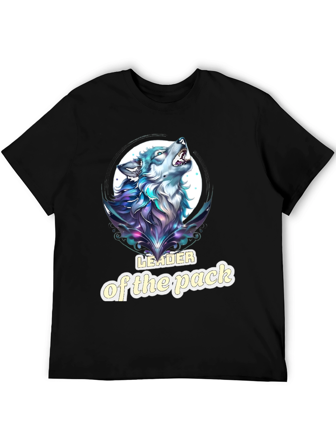 Leader of the Pack Wolf Graphic T-Shirt