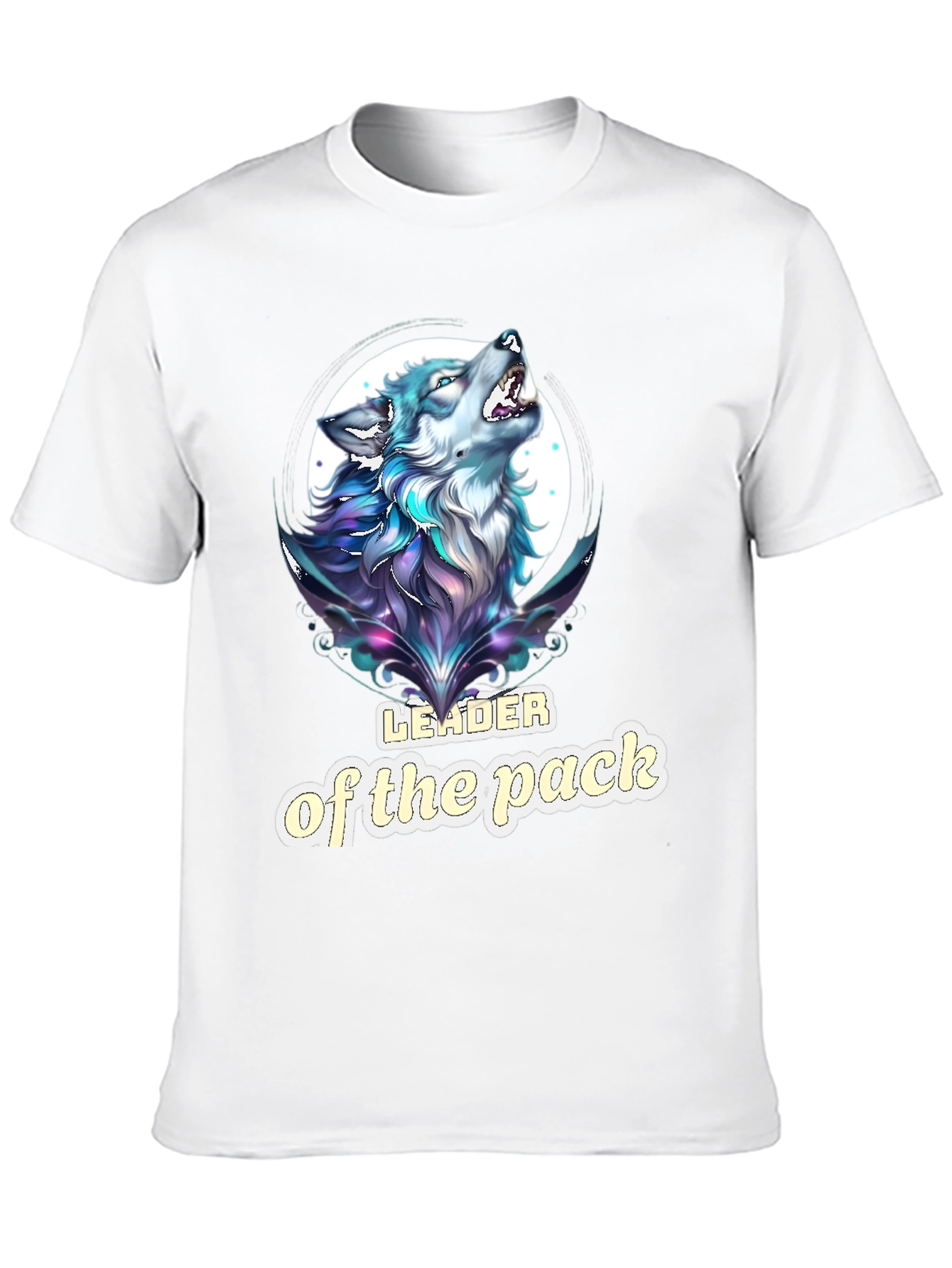 Leader of the Pack Wolf Graphic T-Shirt