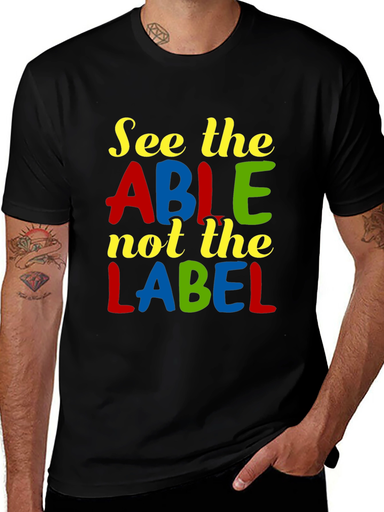 See the Able T-Shirt - Positive Message Tee