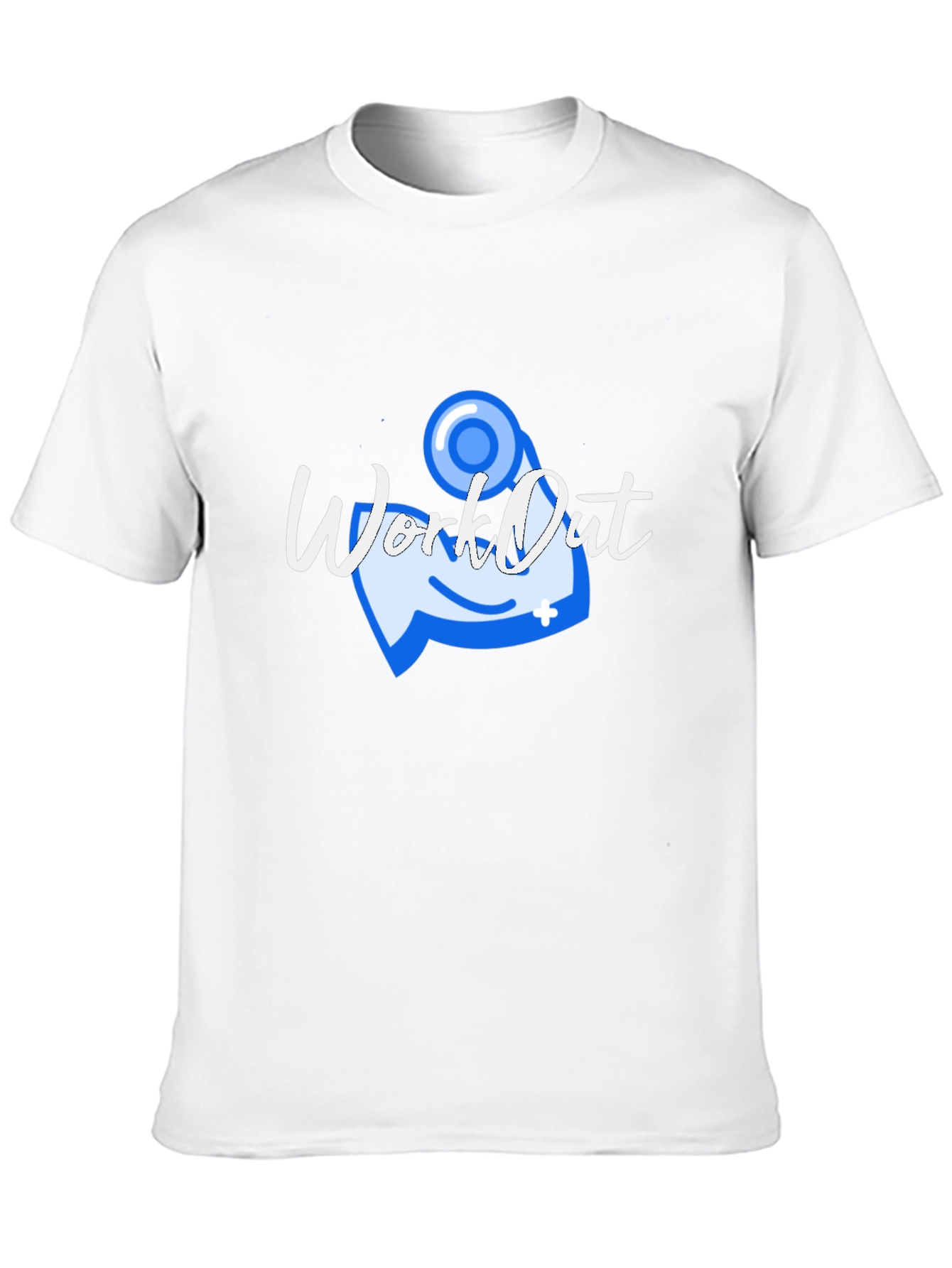 Workout Graphic T-Shirt - Black