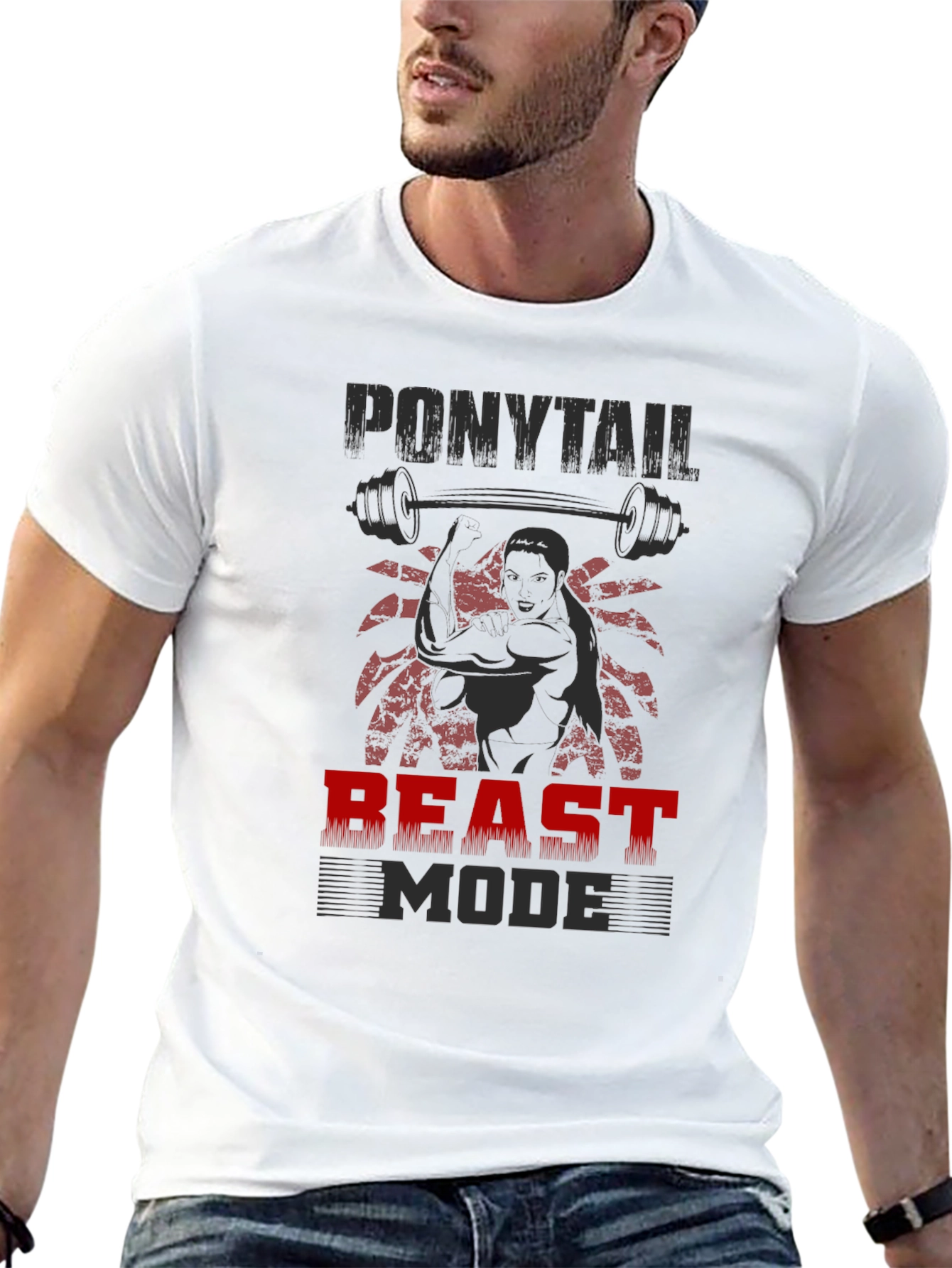 Ponytail Beast Mode T-Shirt