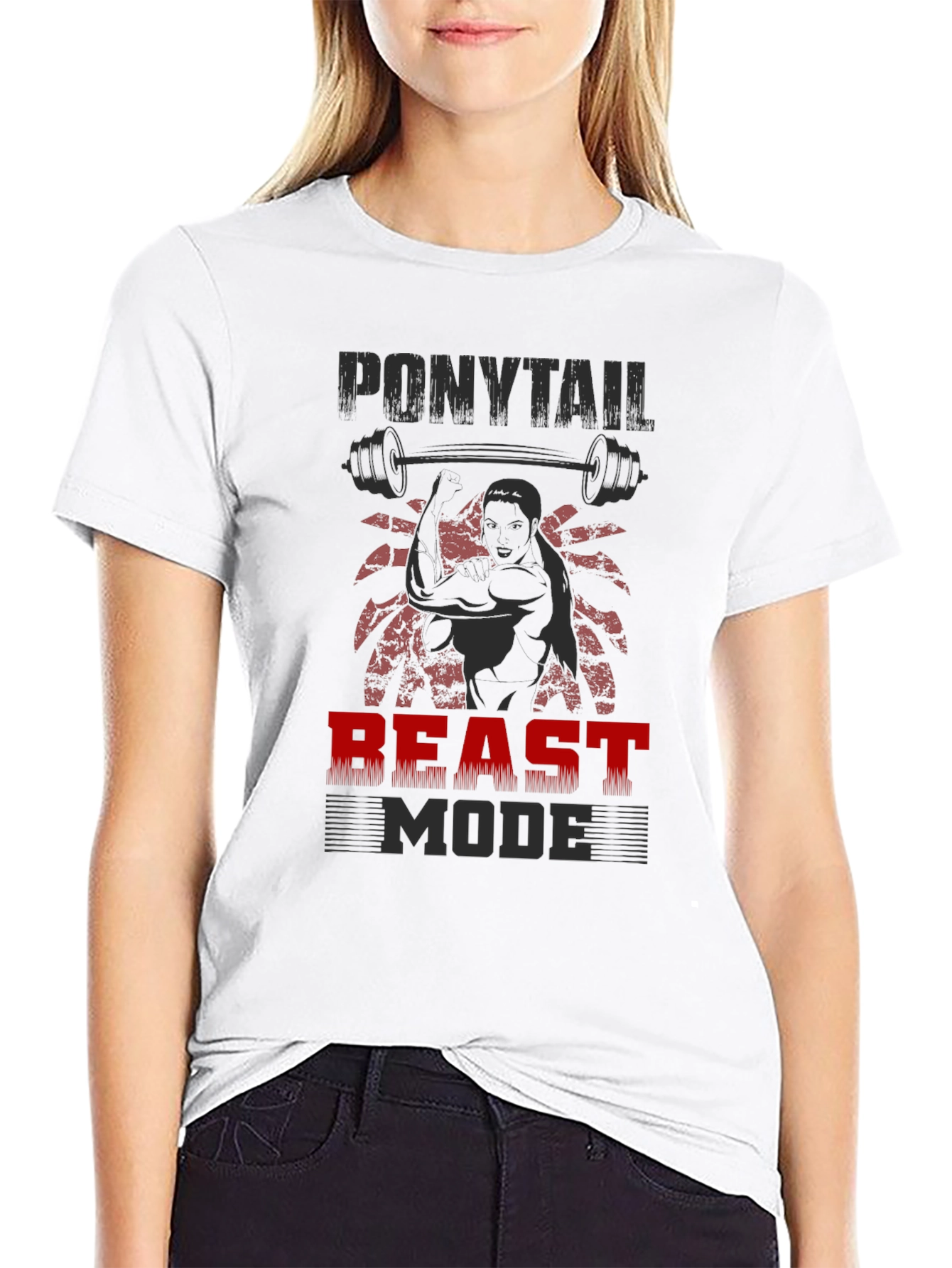 Ponytail Beast Mode T-Shirt