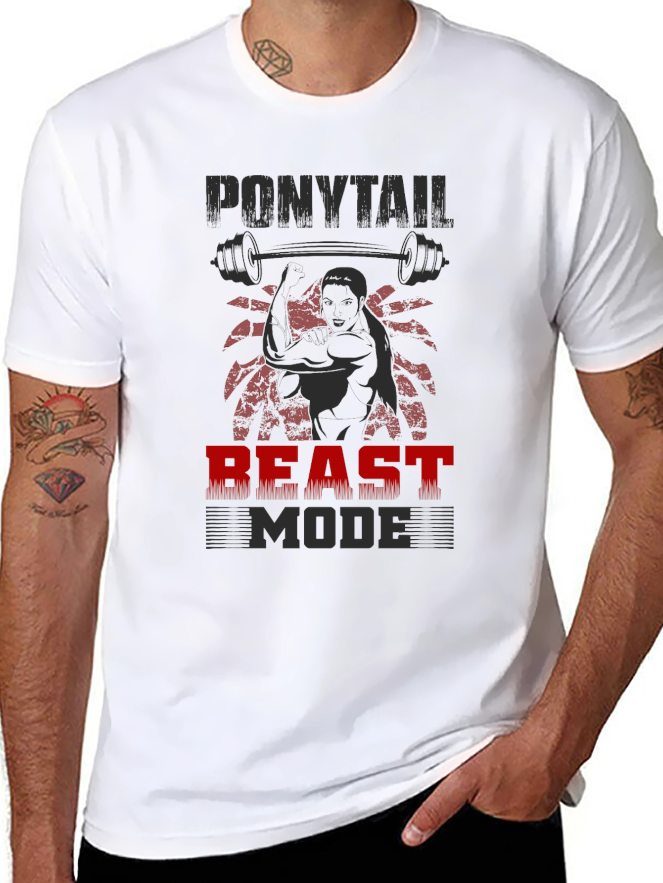 Ponytail Beast Mode T-Shirt
