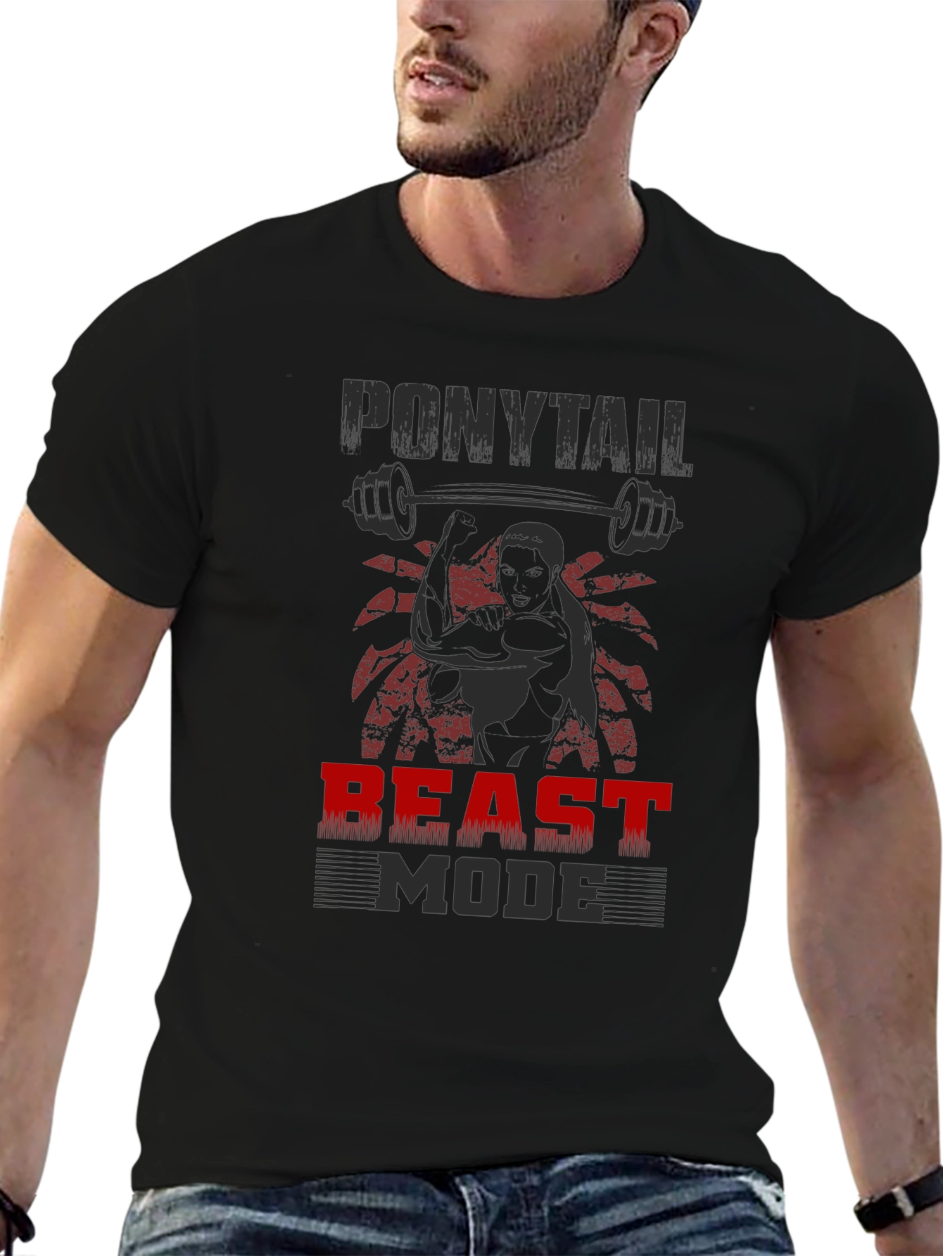 Ponytail Beast Mode T-Shirt