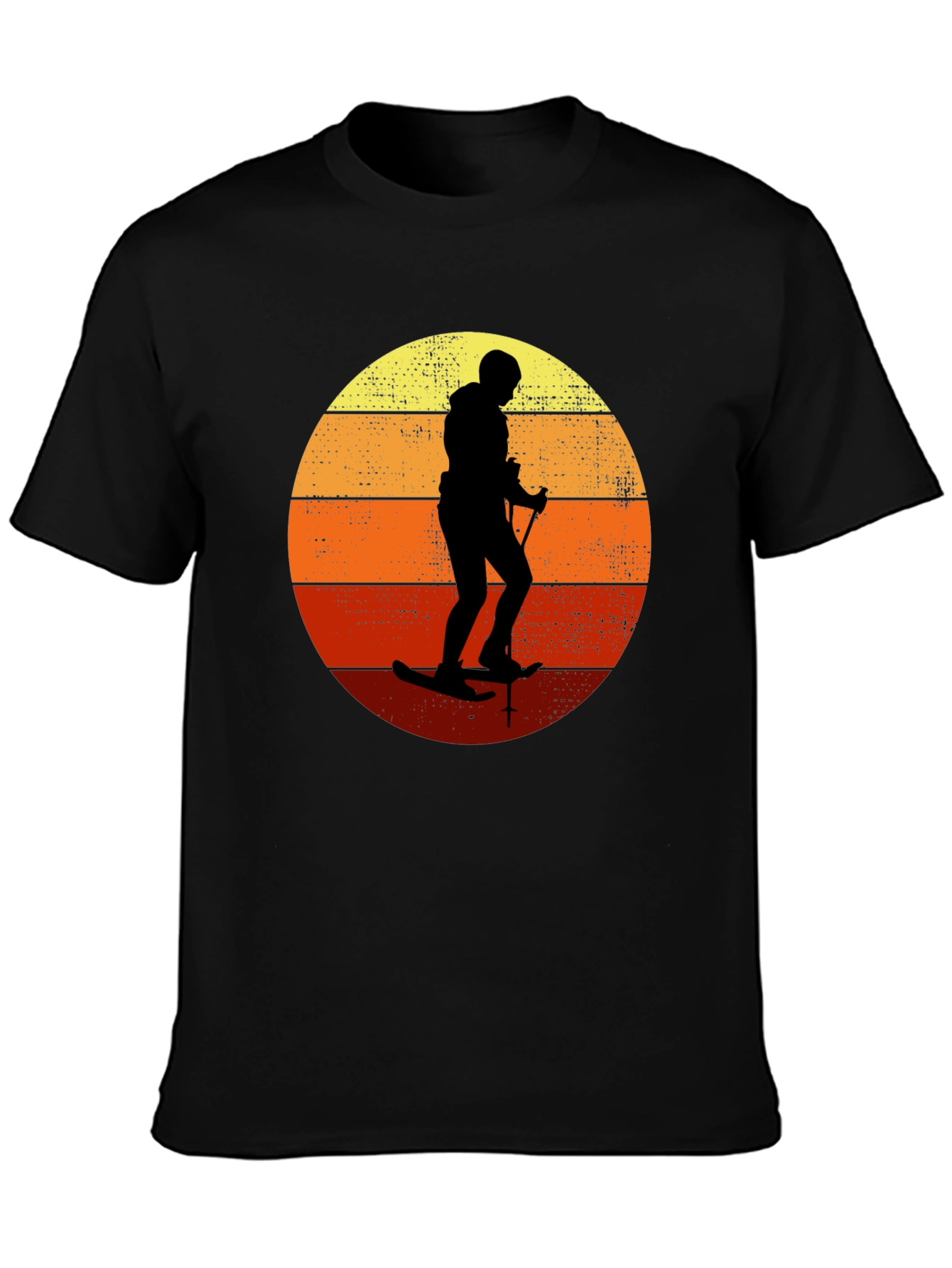 Retro Ski Silhouette T-Shirt