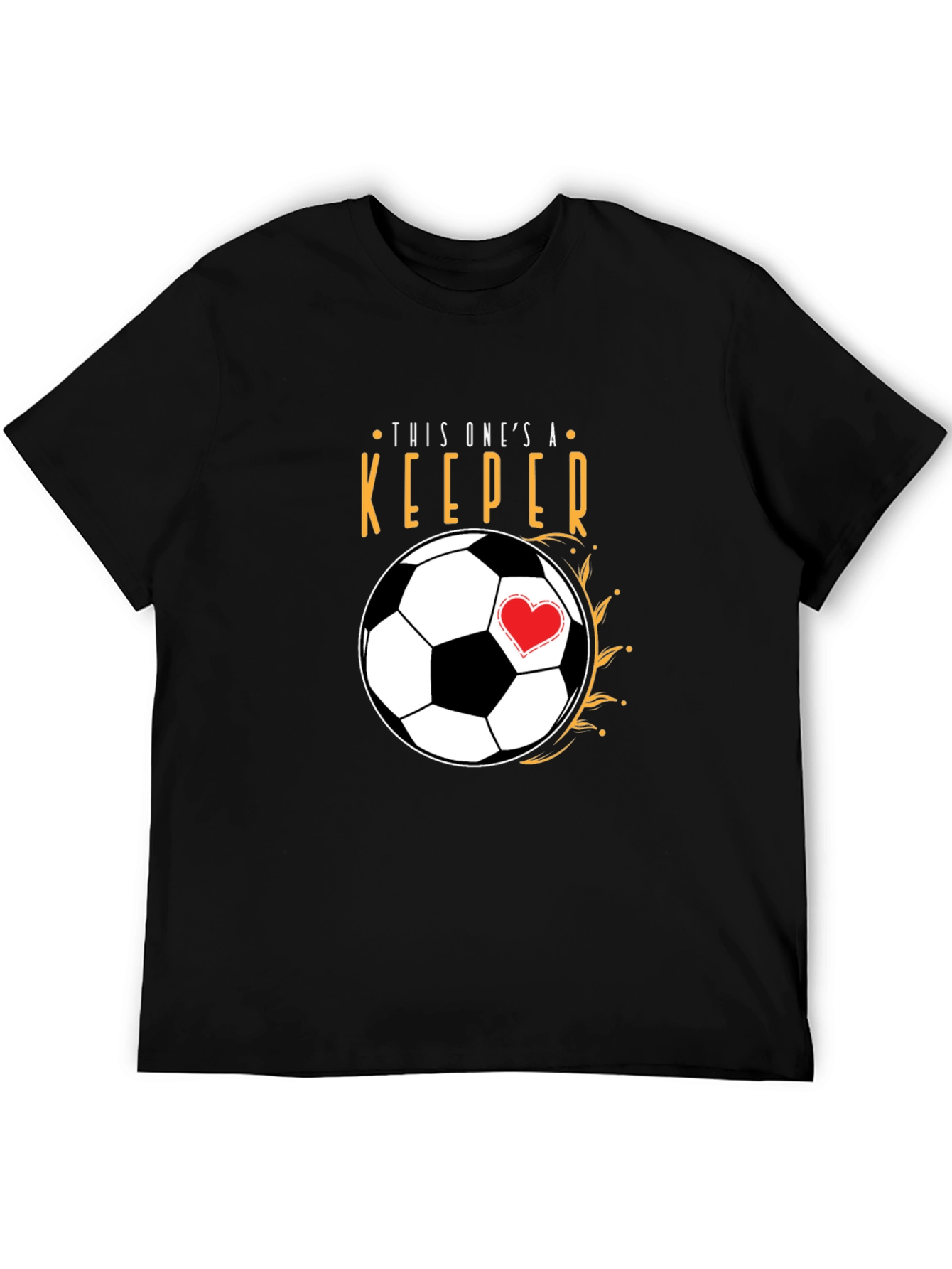 This Ones a Keeper Soccer Ball T-Shirt