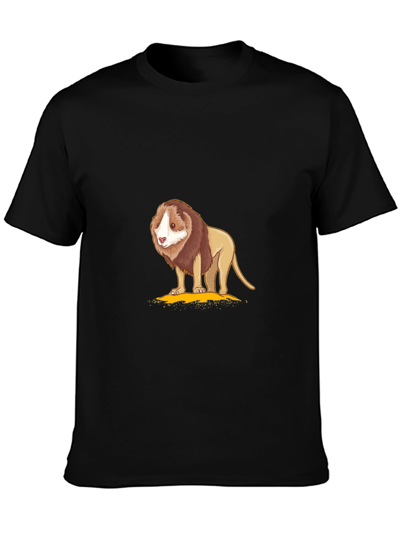 Lion Graphic T-Shirt - Soft Cotton Blend