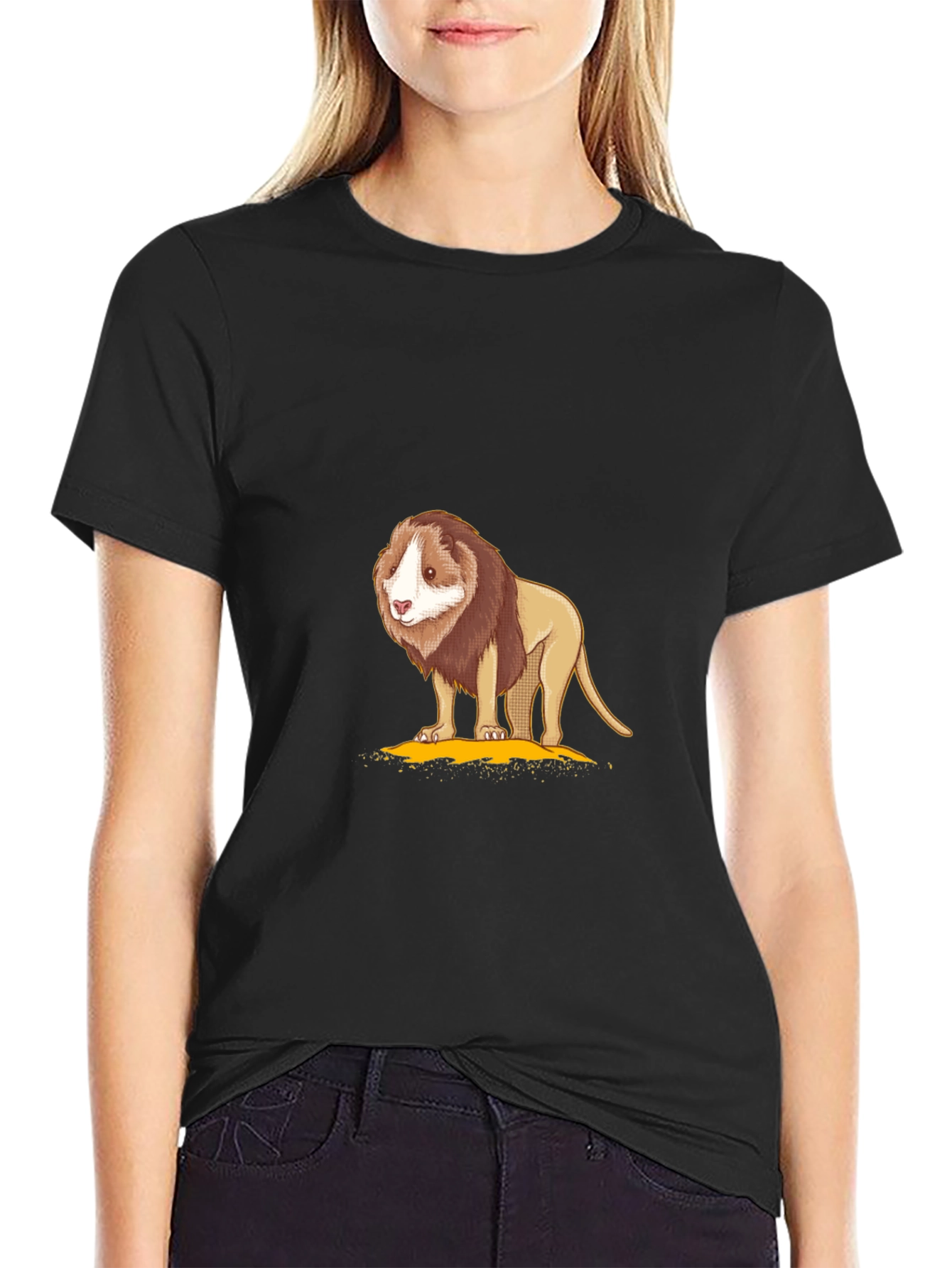 Lion Graphic T-Shirt - Soft Cotton Blend