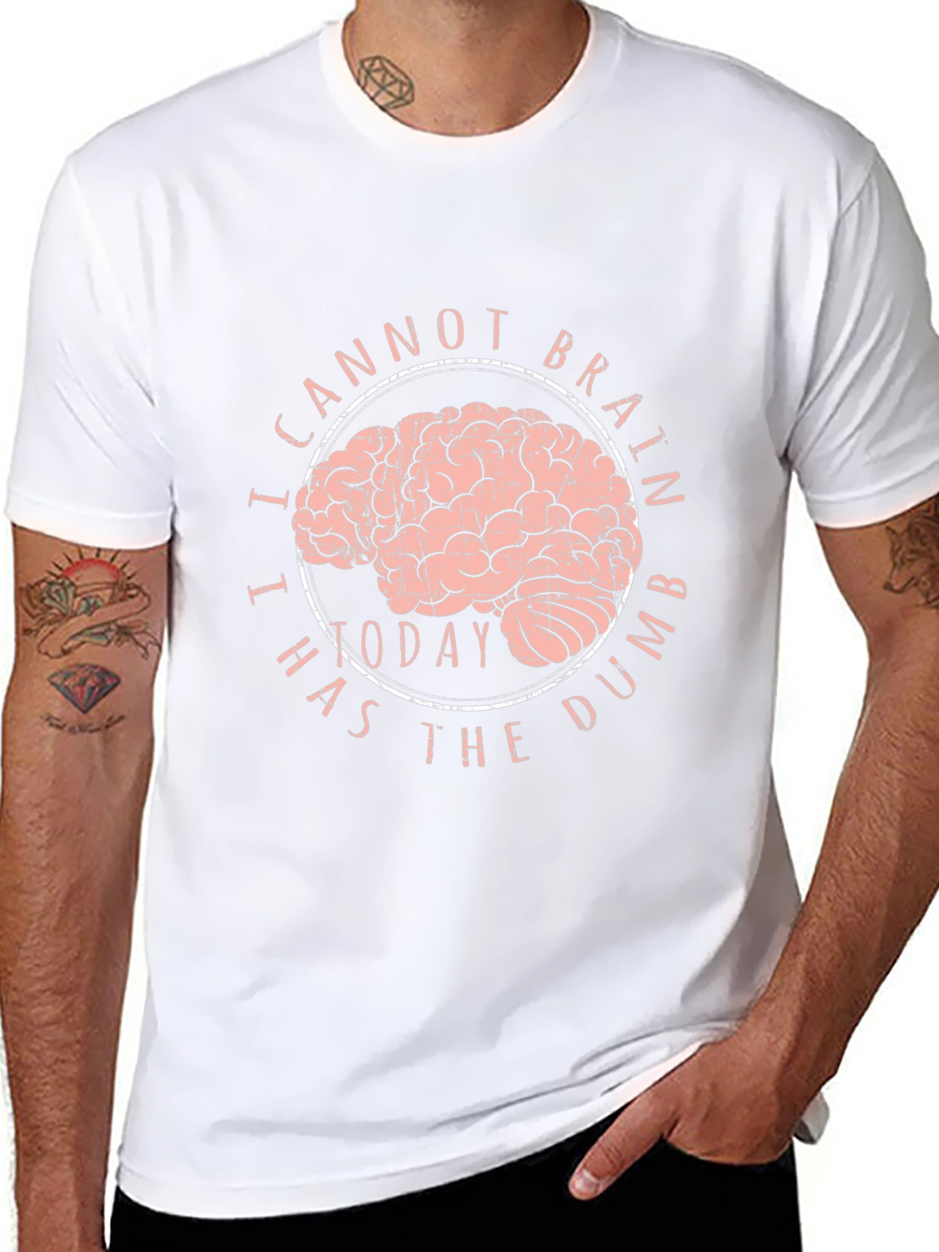 I Cannot Brain Today Funny T-Shirt