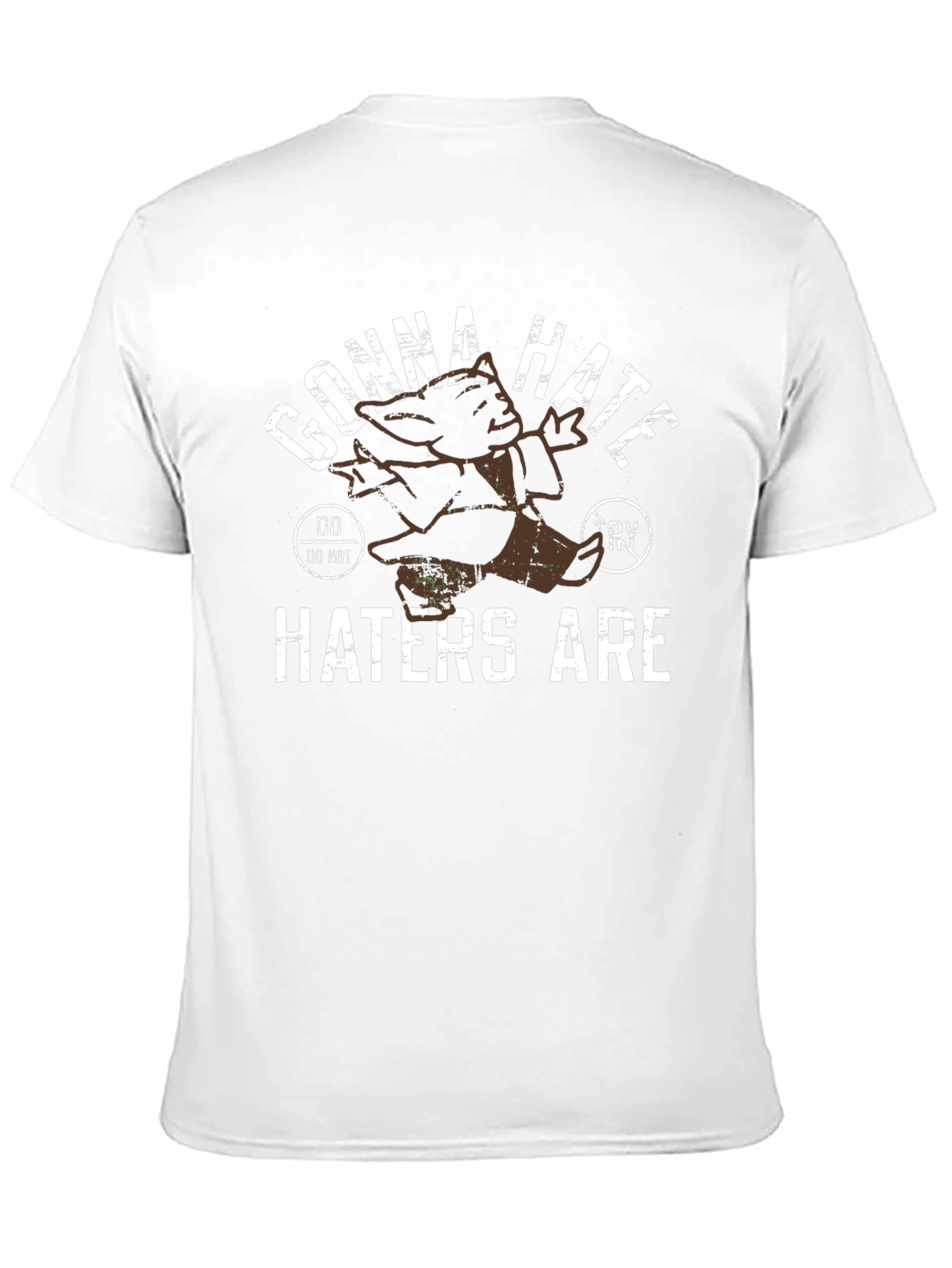 Gonna Hate Haters Are Graphic T-Shirt - Mens Black
