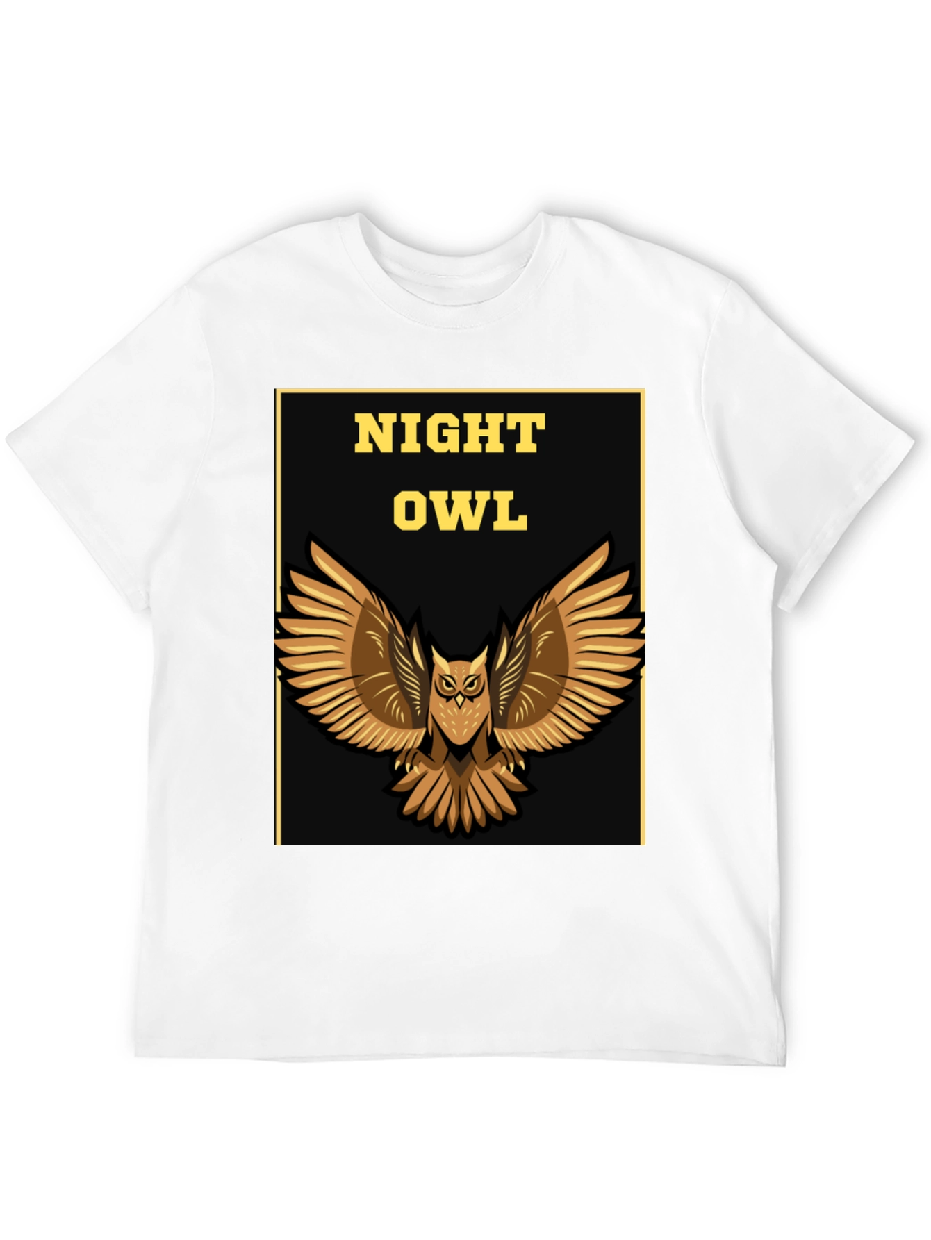 Night Owl Graphic Print Tee