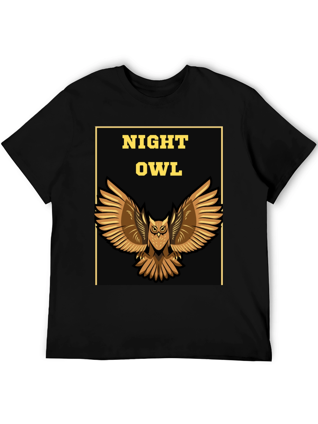 Night Owl Graphic Print Tee