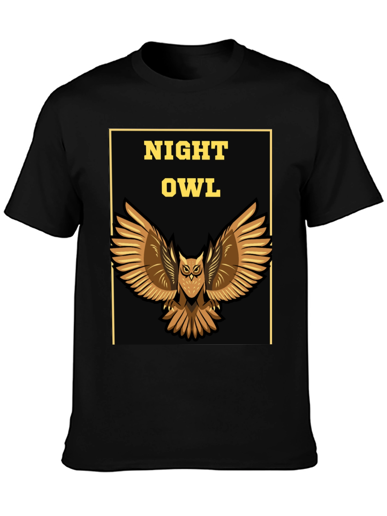 Night Owl Graphic Print Tee