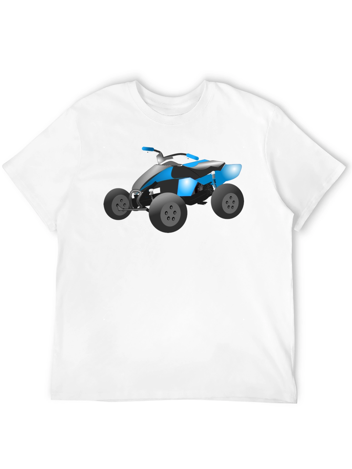 ATV Graphic T-Shirt - Black Cotton Tee