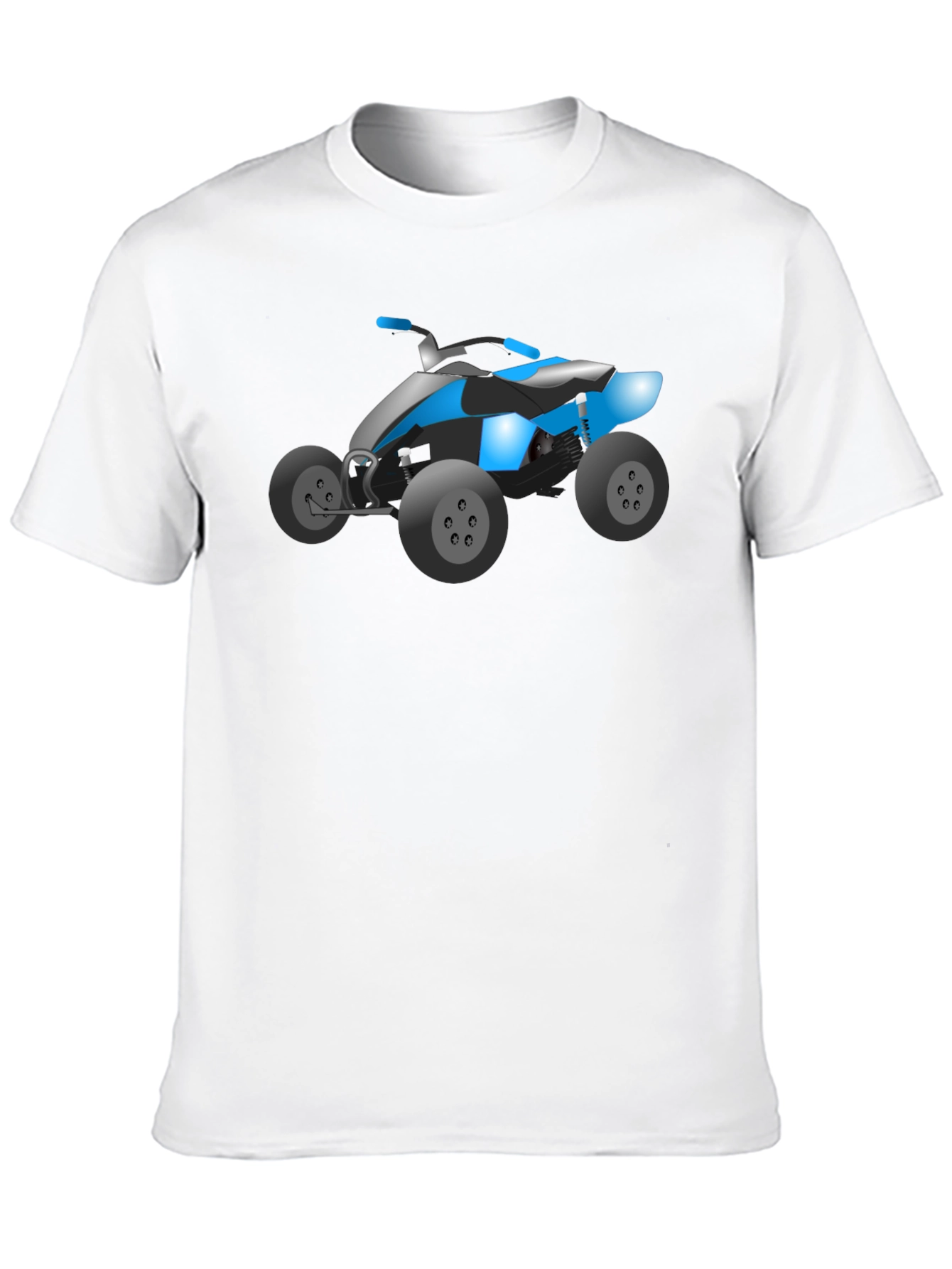 ATV Graphic T-Shirt - Black Cotton Tee