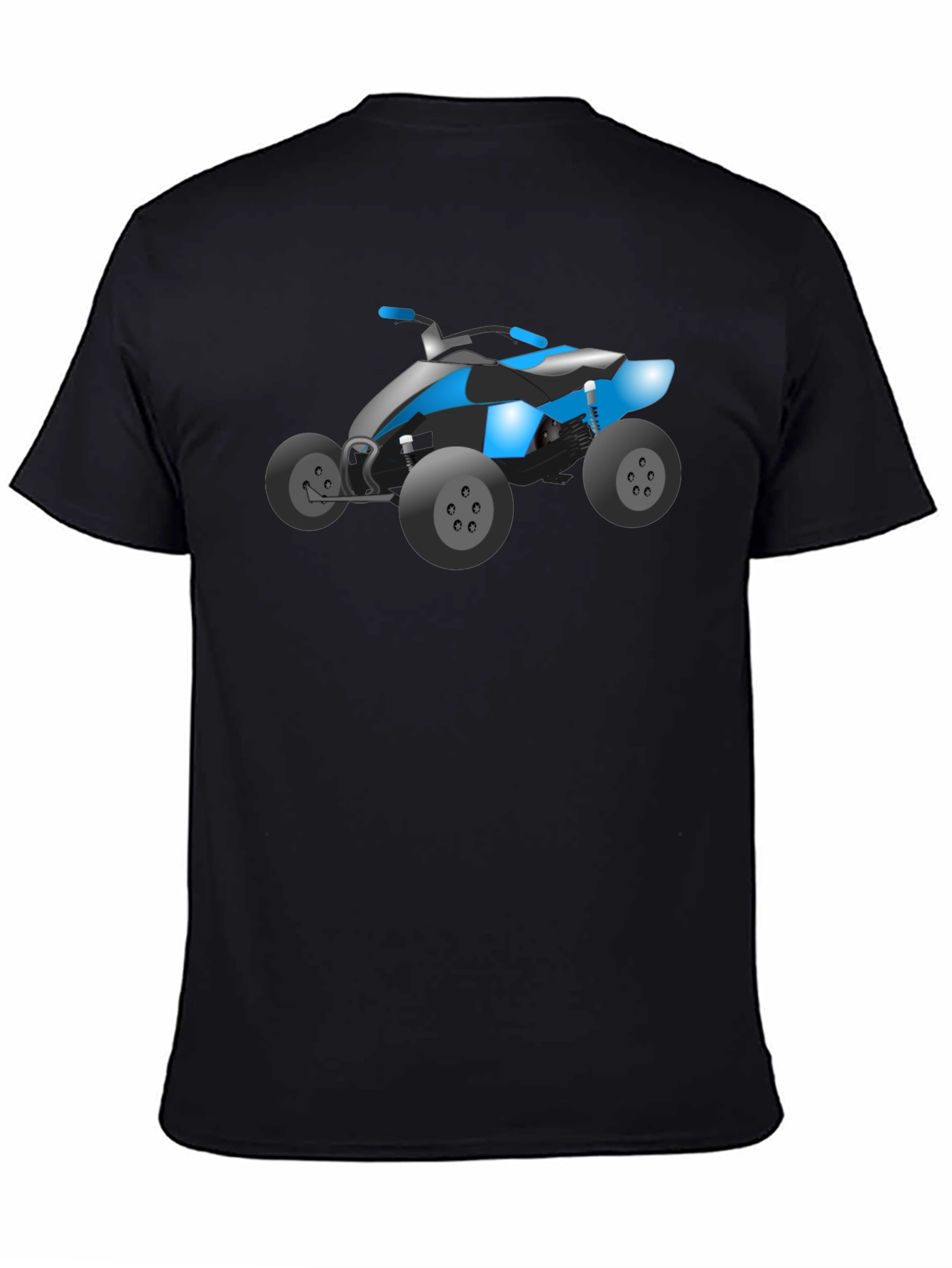 ATV Graphic T-Shirt - Black Cotton Tee