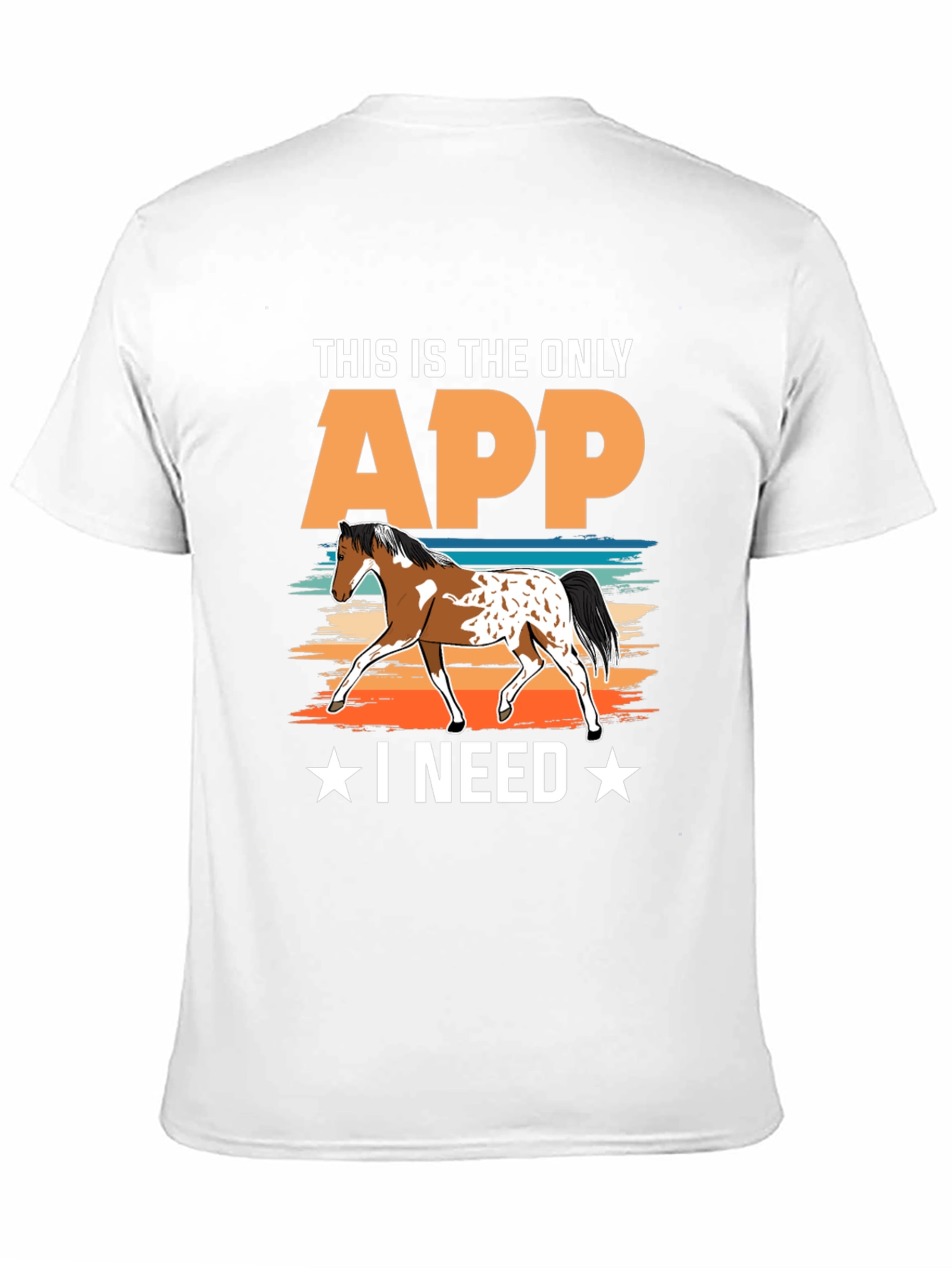 Horse App T-Shirt - Equestrian Lover Tee