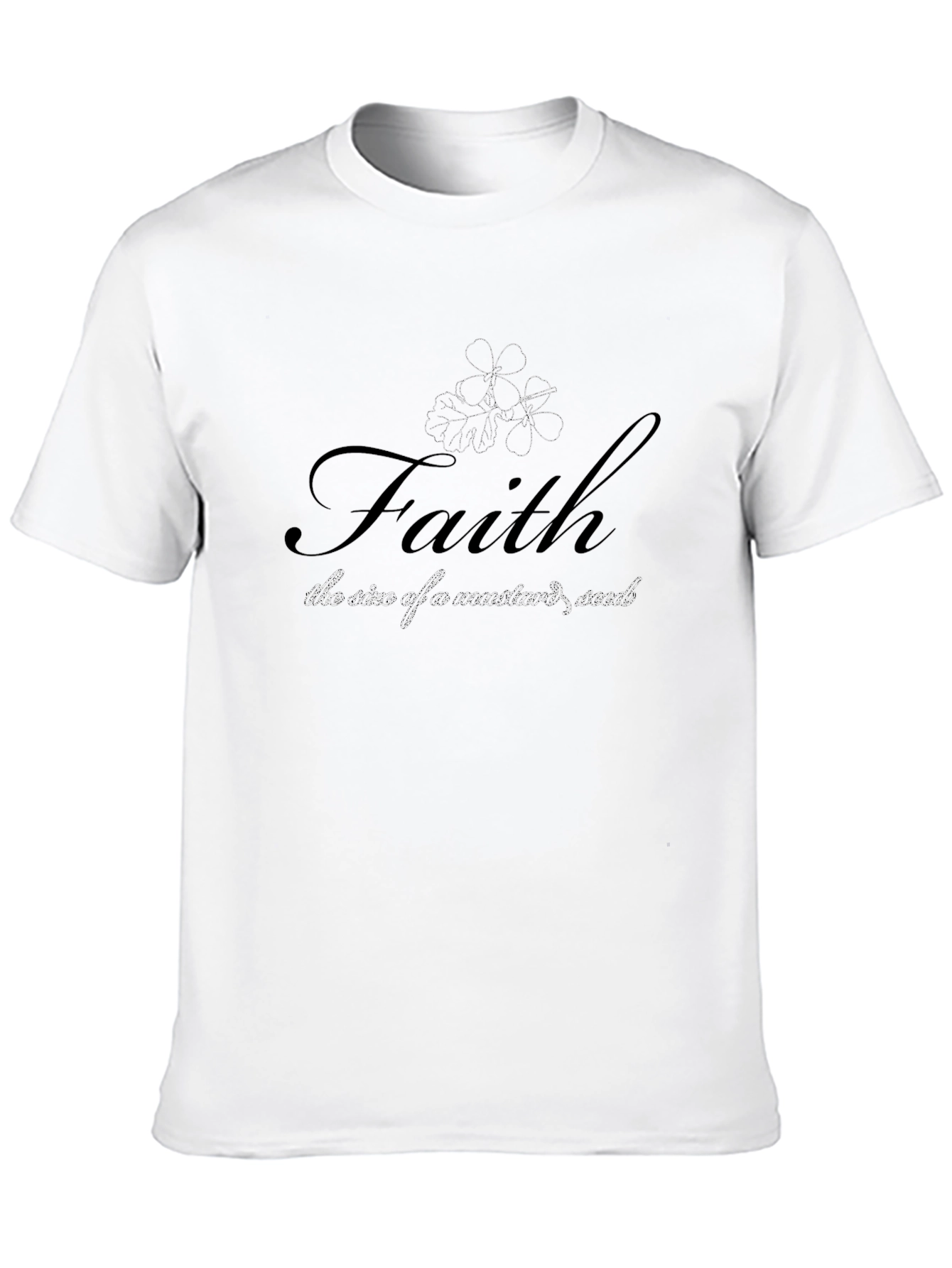 Faith Mustard Seed T-Shirt - Religious Graphic Tee